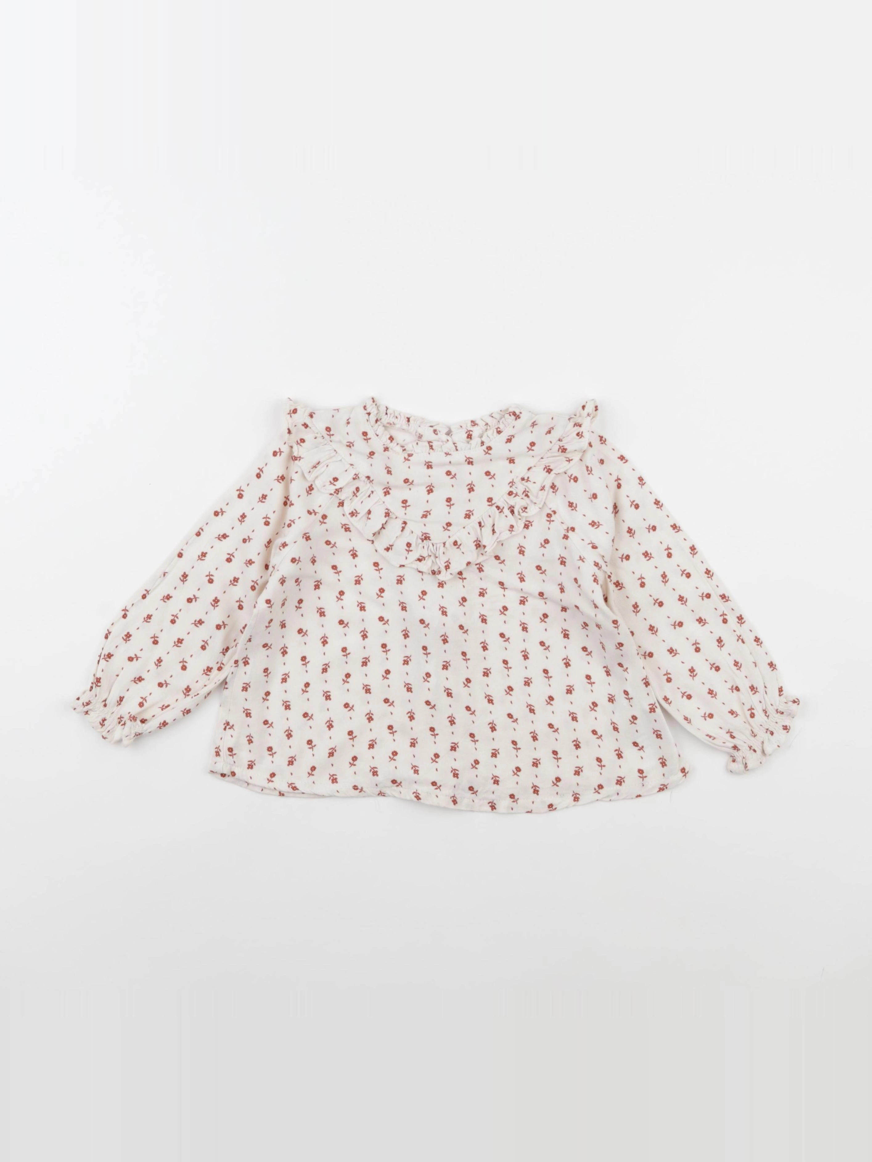 Vertbaudet - blouse beige - 18 mois