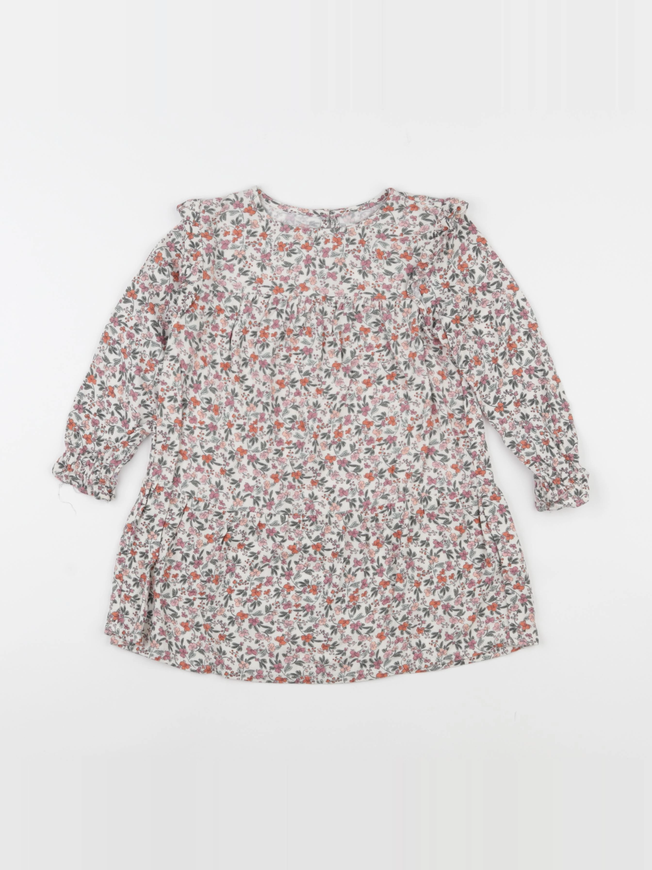 Vertbaudet - robe multicolore - 3 ans