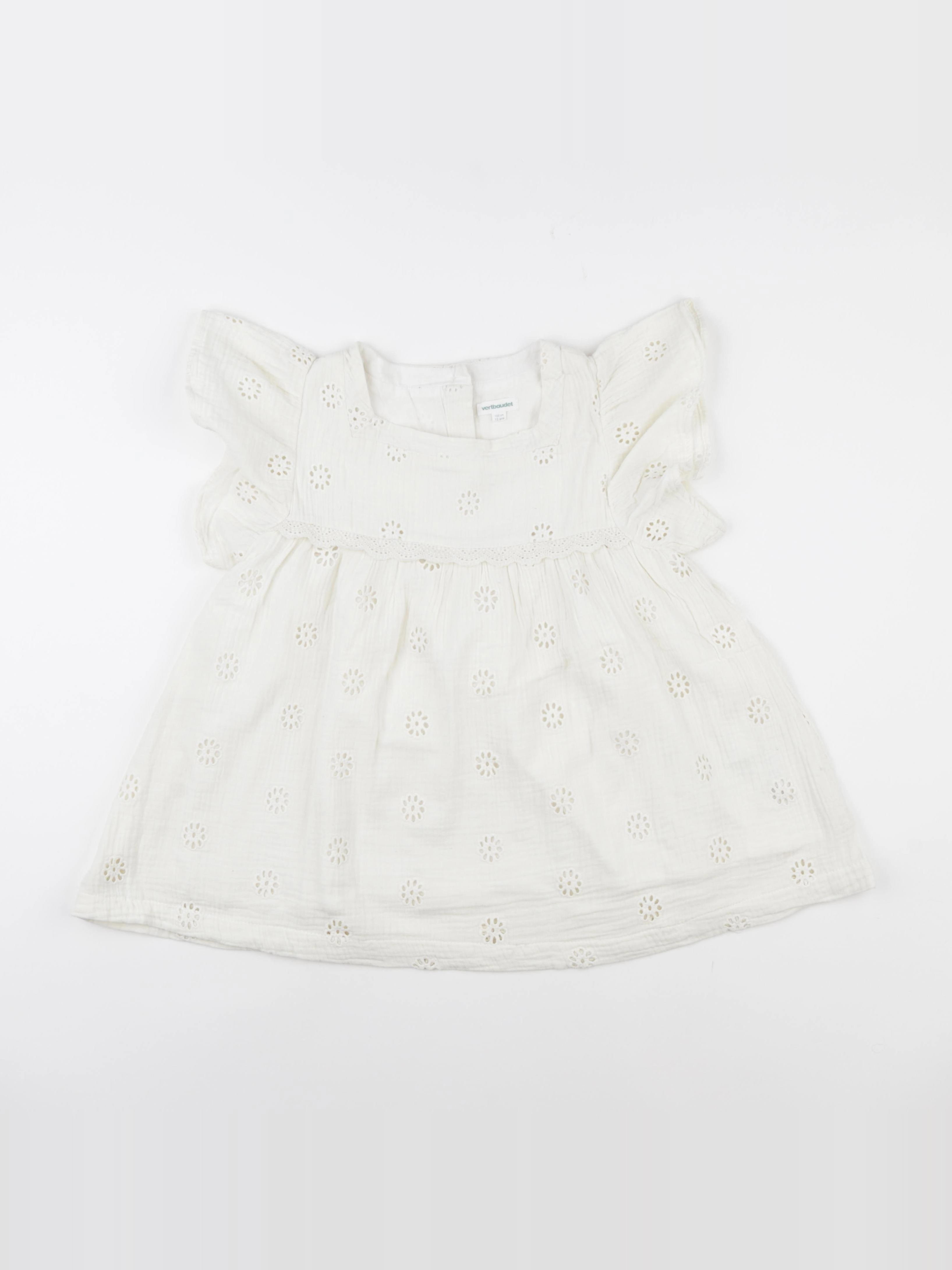 Vertbaudet - blouse blanc - 12 ans