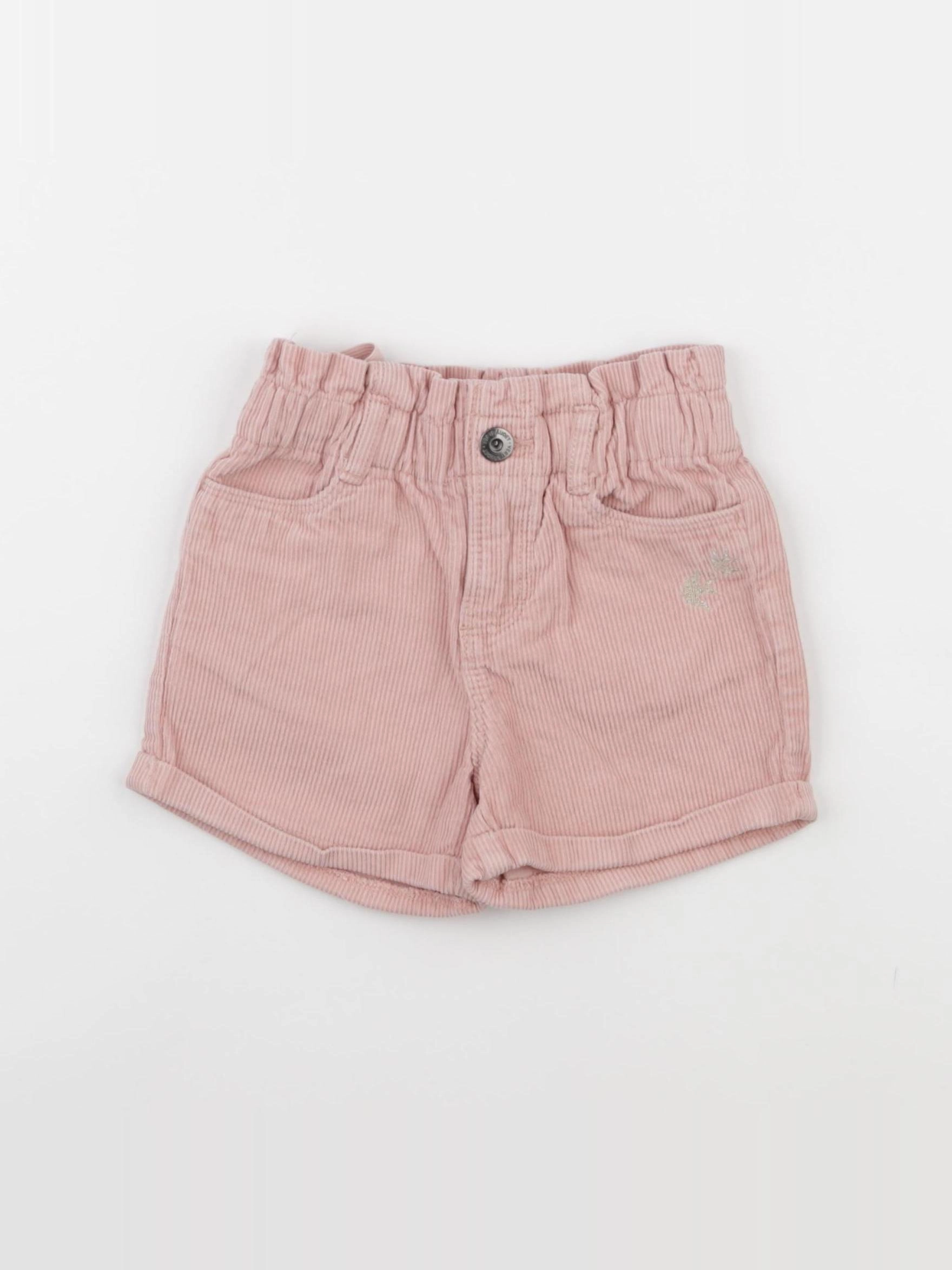 Vertbaudet - short rose - 3 ans