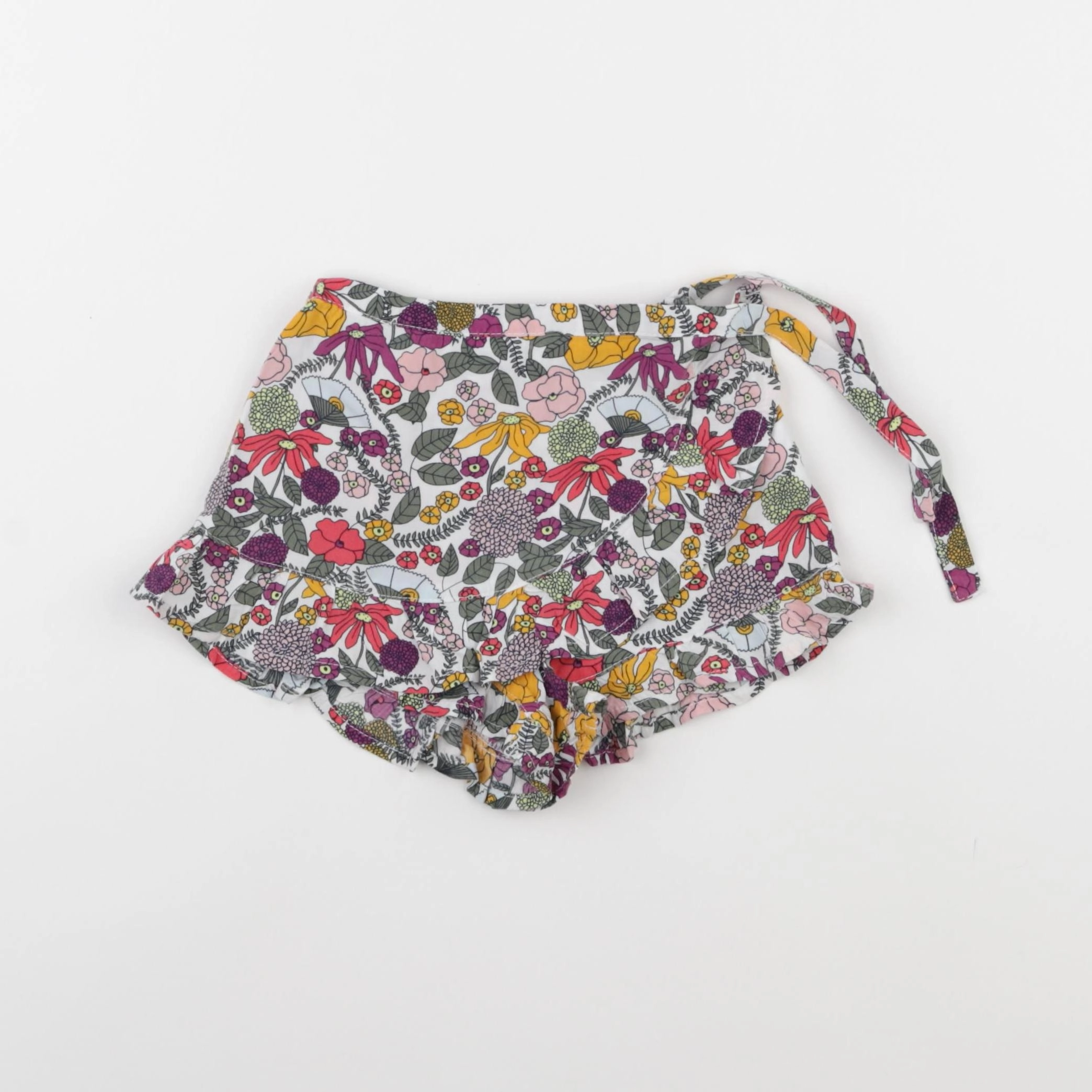 Vertbaudet - short multicolore - 2 ans