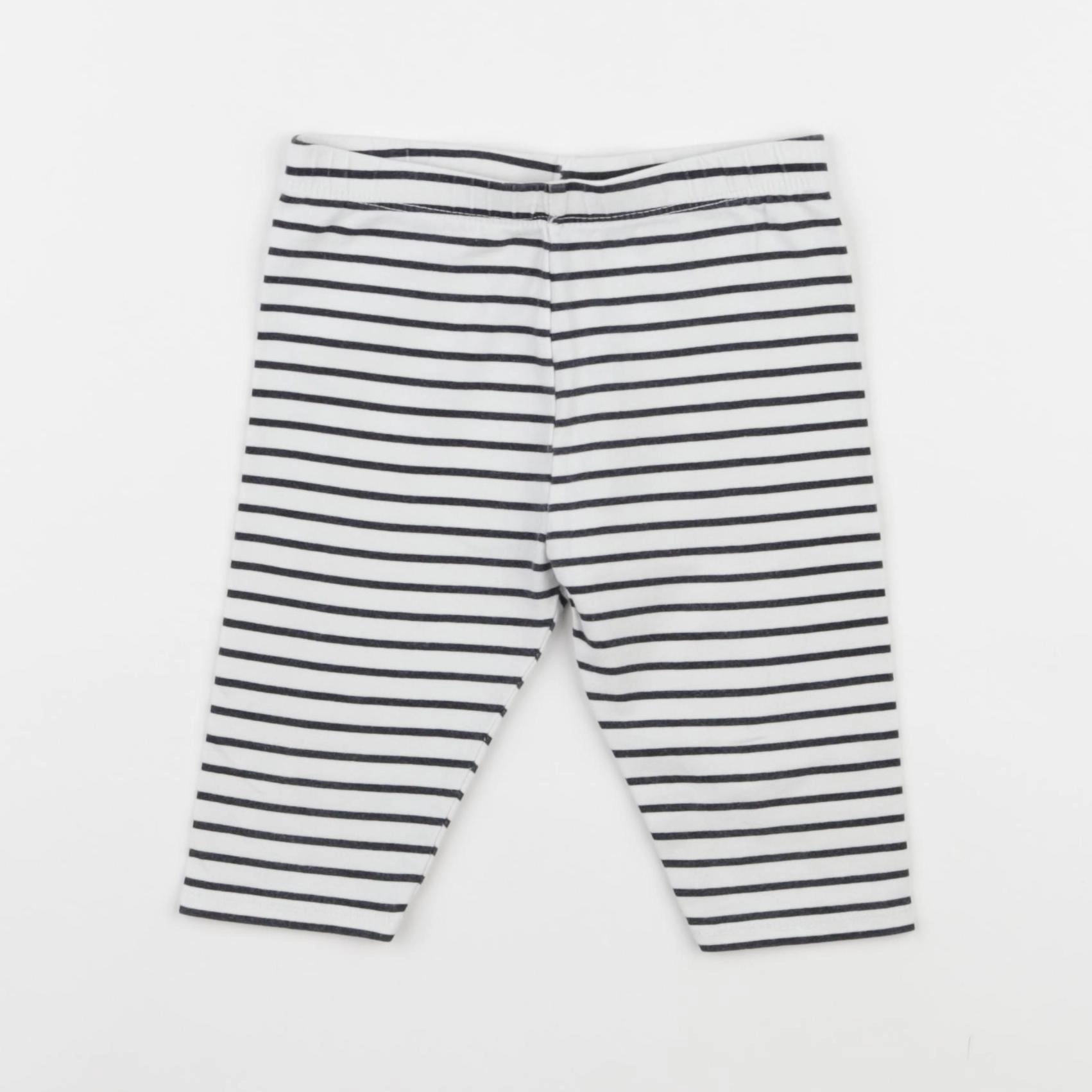 Vertbaudet - legging court blanc - 18 mois