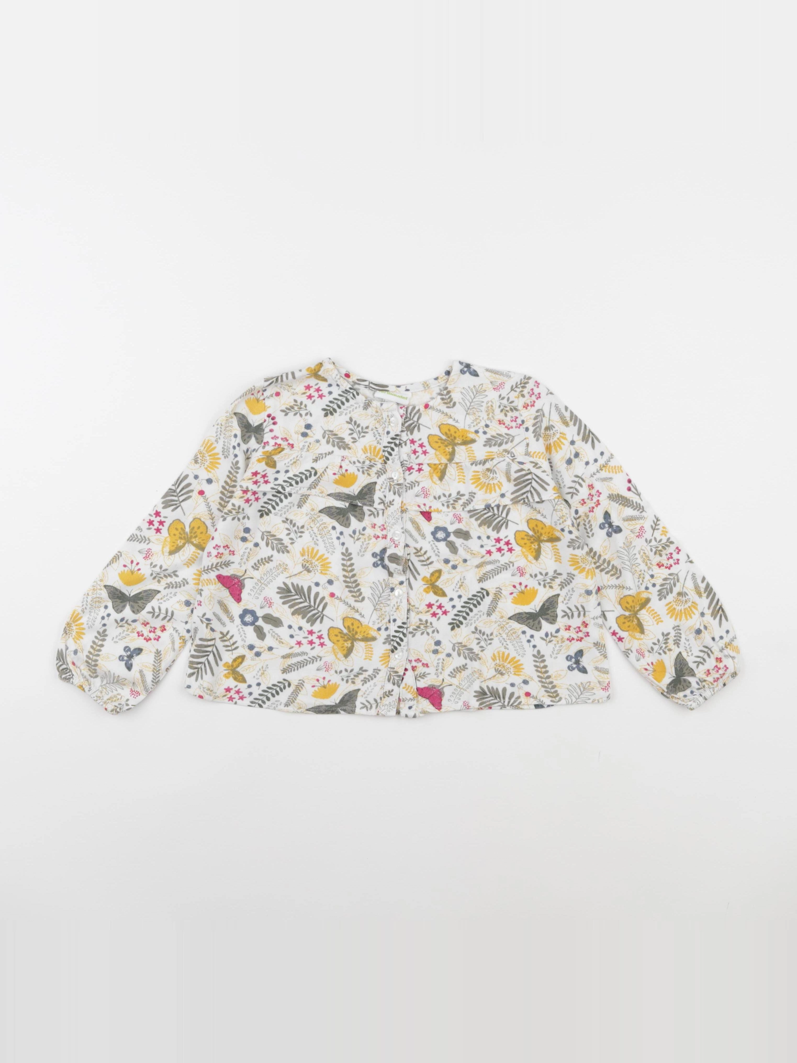Vertbaudet - blouse multicolore - 3 ans