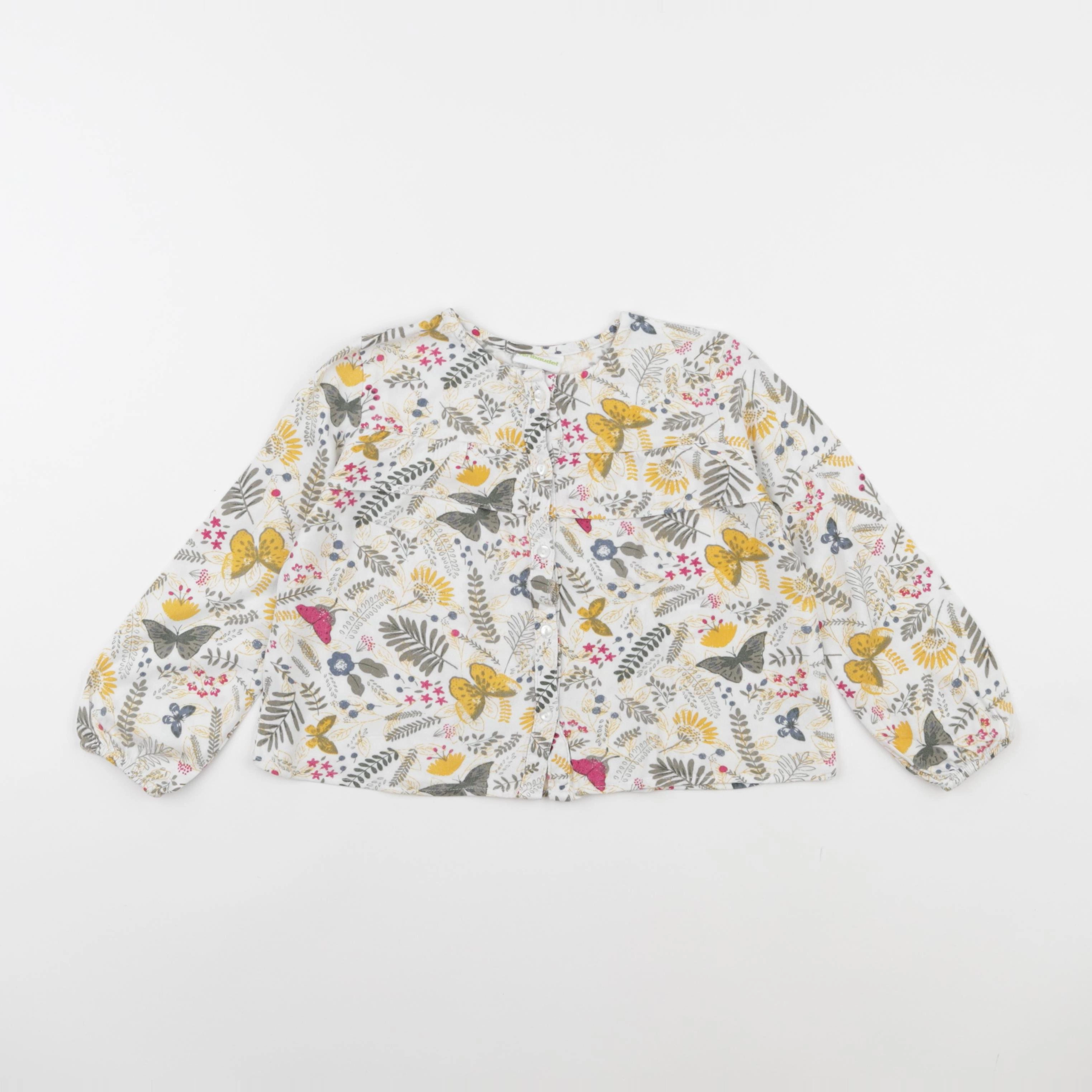 Vertbaudet - blouse multicolore - 3 ans