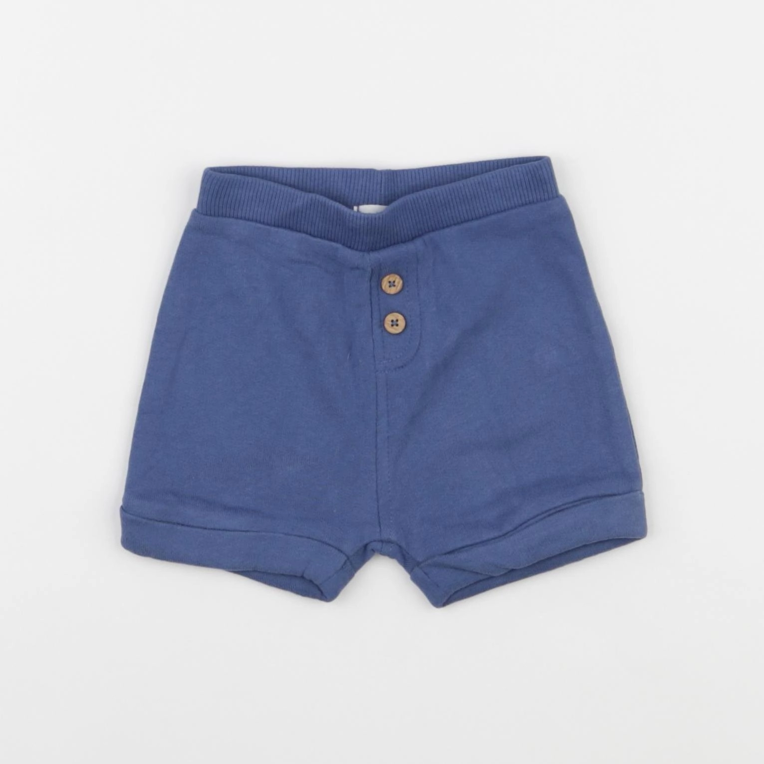 Vertbaudet - short bleu - 1 mois
