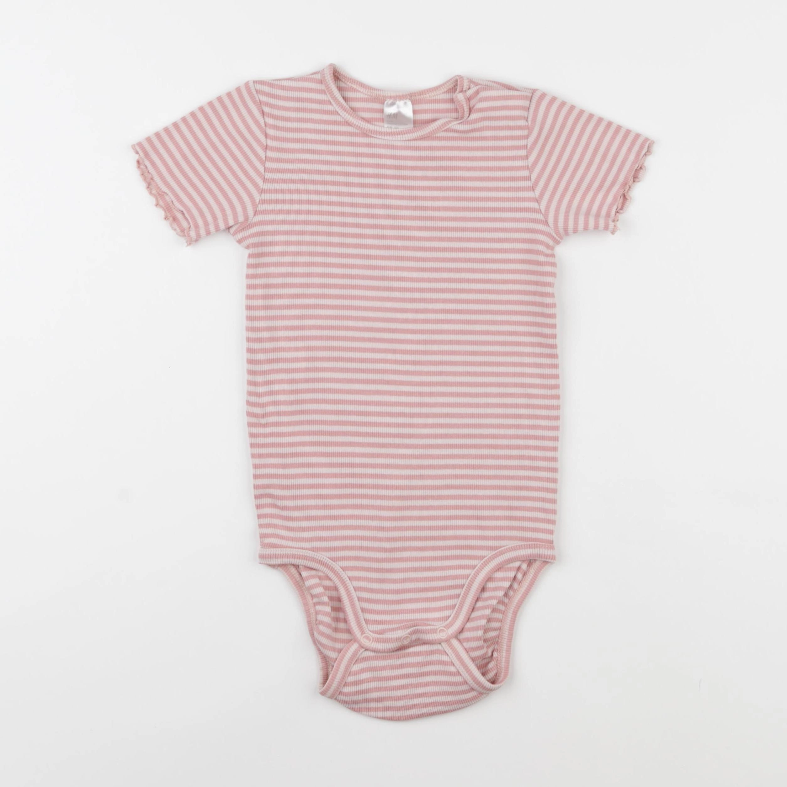 H&M - body rose - 3/4 ans