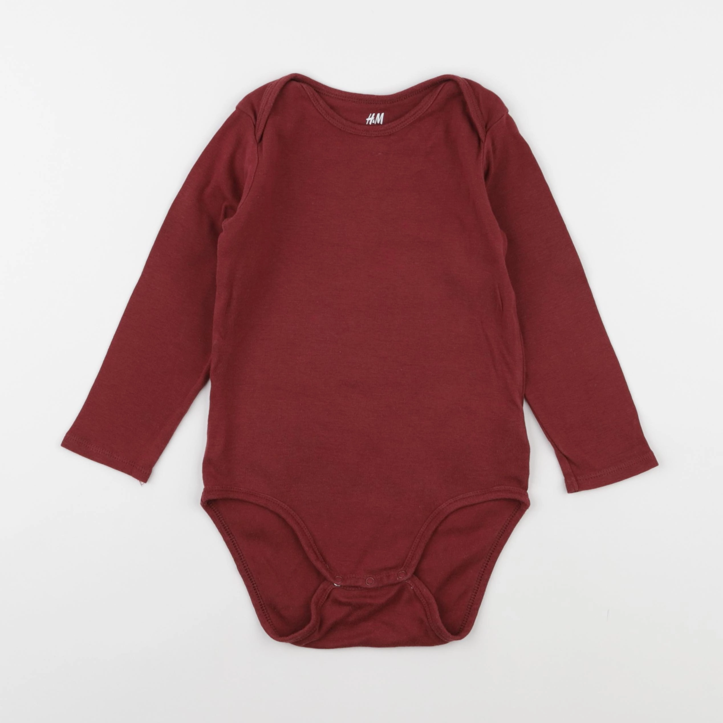 H&M - body rouge - 3/4 ans
