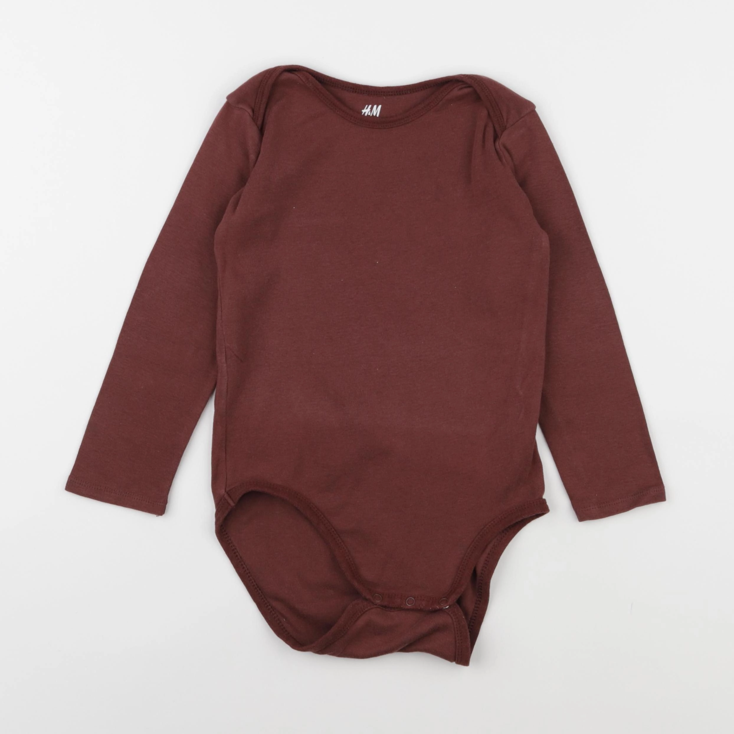 H&M - body marron - 3/4 ans