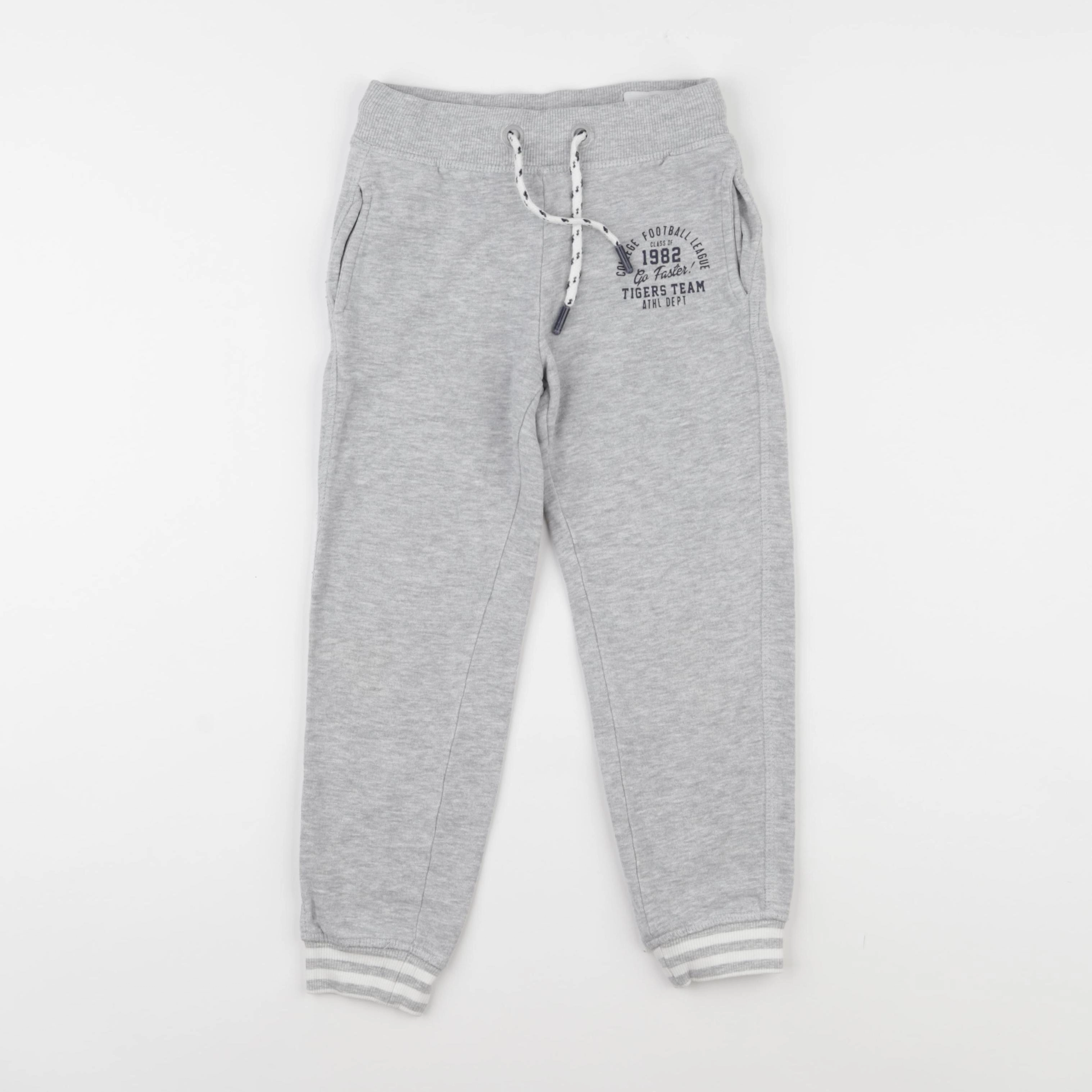 Vertbaudet - jogging gris - 6 ans