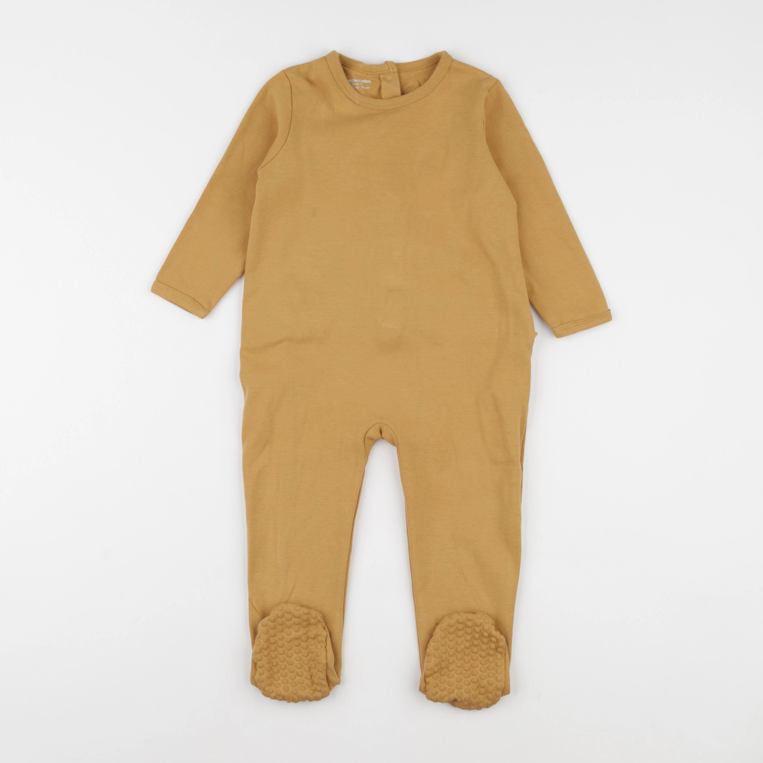 Vertbaudet - pyjama coton marron - 24 mois