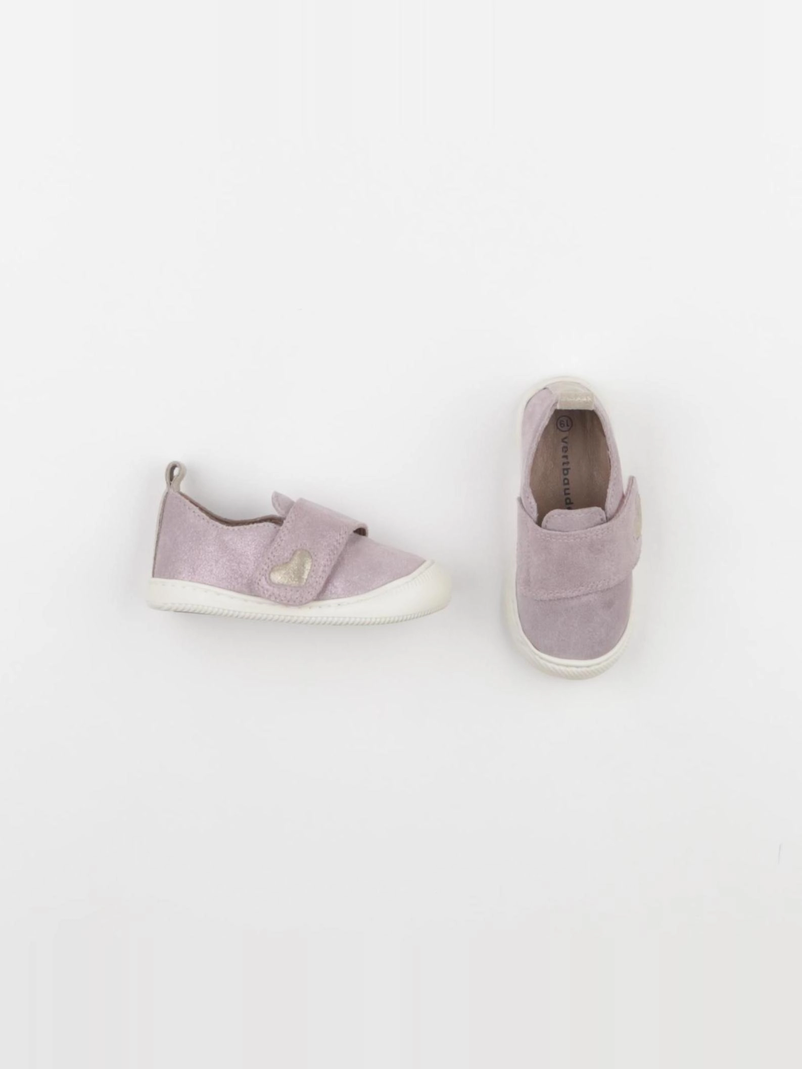 Vertbaudet - derbies rose - pointure 19