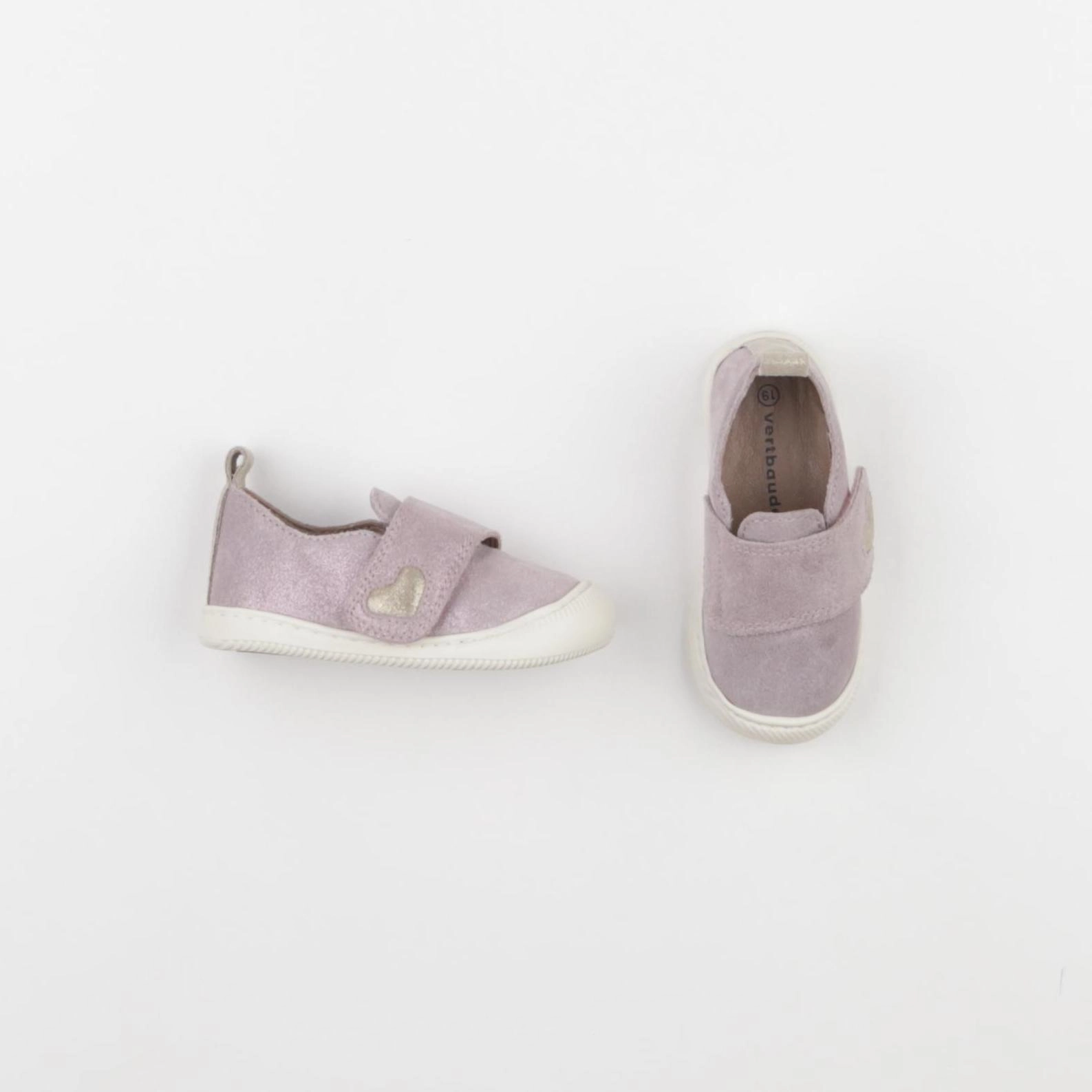 Vertbaudet - derbies rose - pointure 19