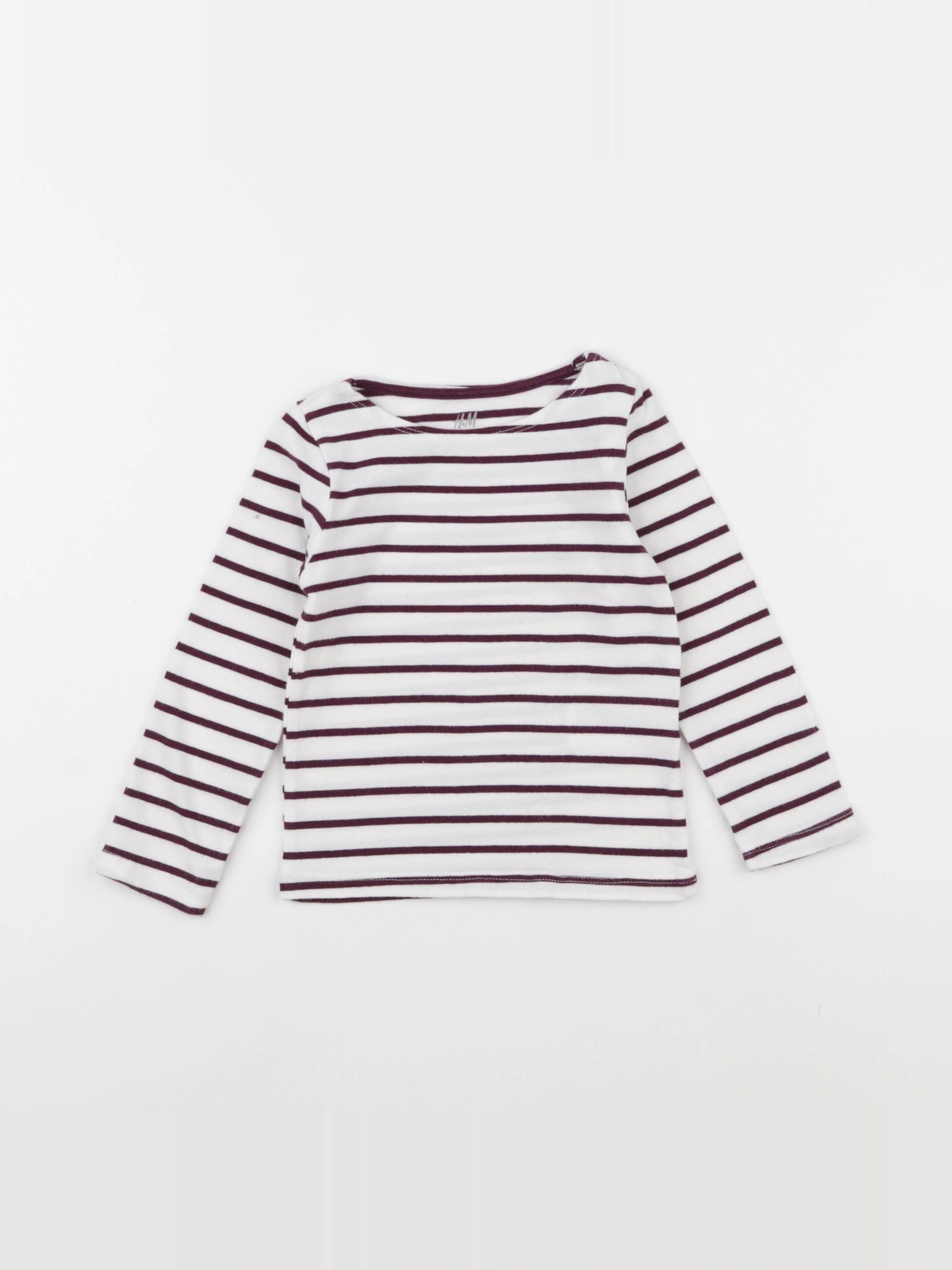 H&M - tee-shirt blanc - 18/24 mois