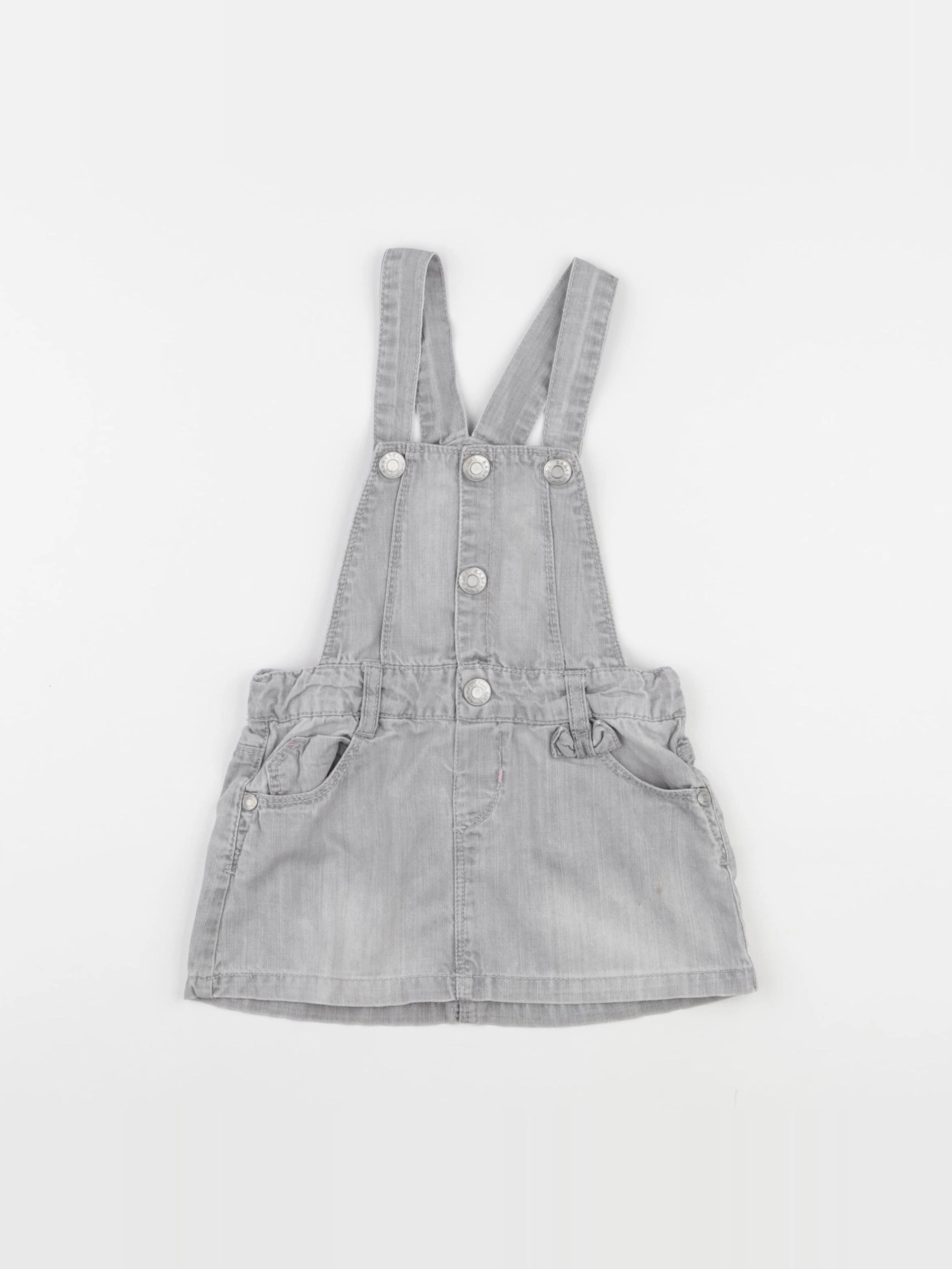 Zara - robe gris - 24/36 mois