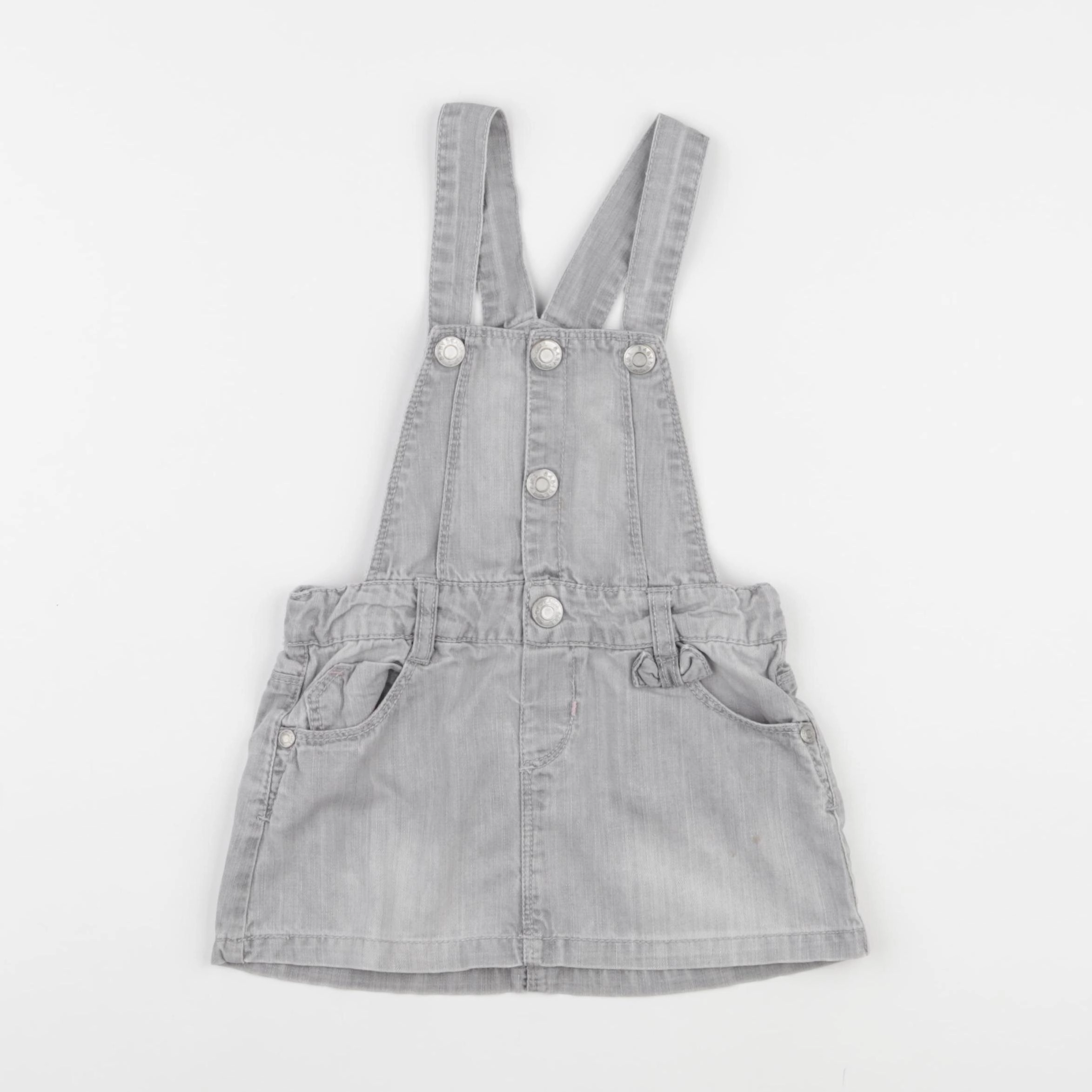 Zara - robe gris - 24/36 mois