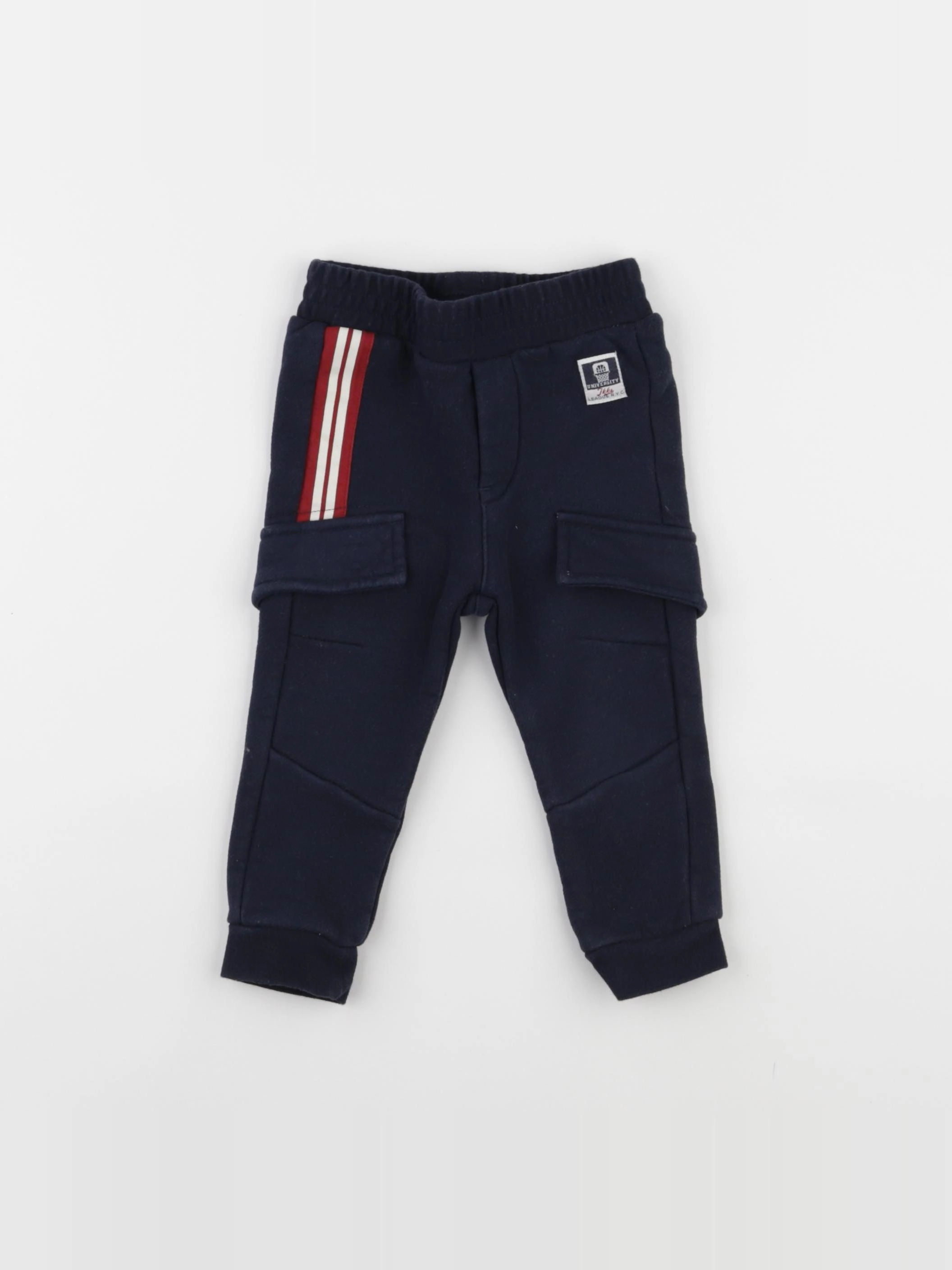 IKKS - pantalon bleu - 12 mois