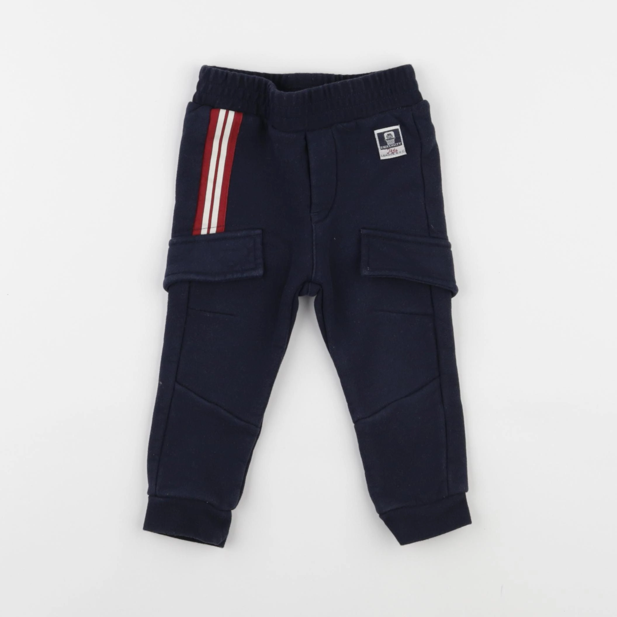 IKKS - pantalon bleu - 12 mois