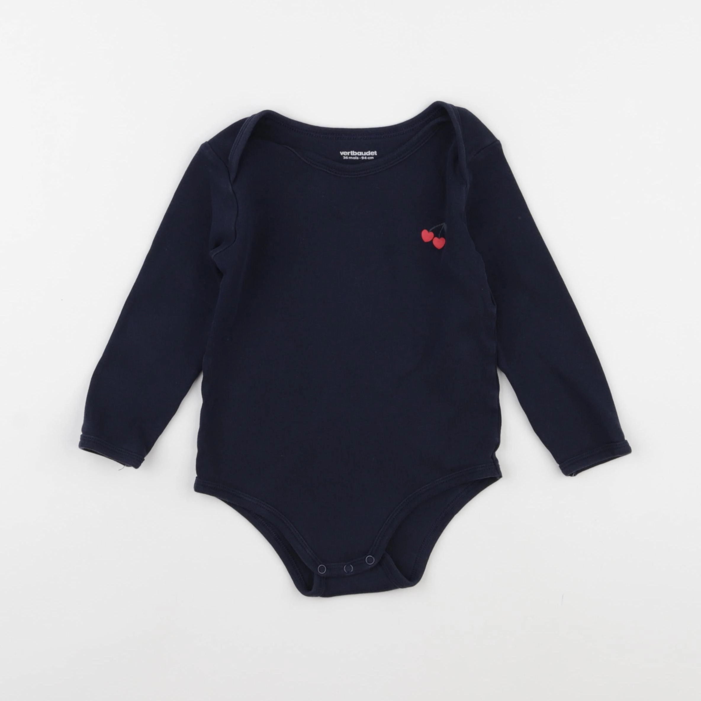 Vertbaudet - body bleu - 36 mois