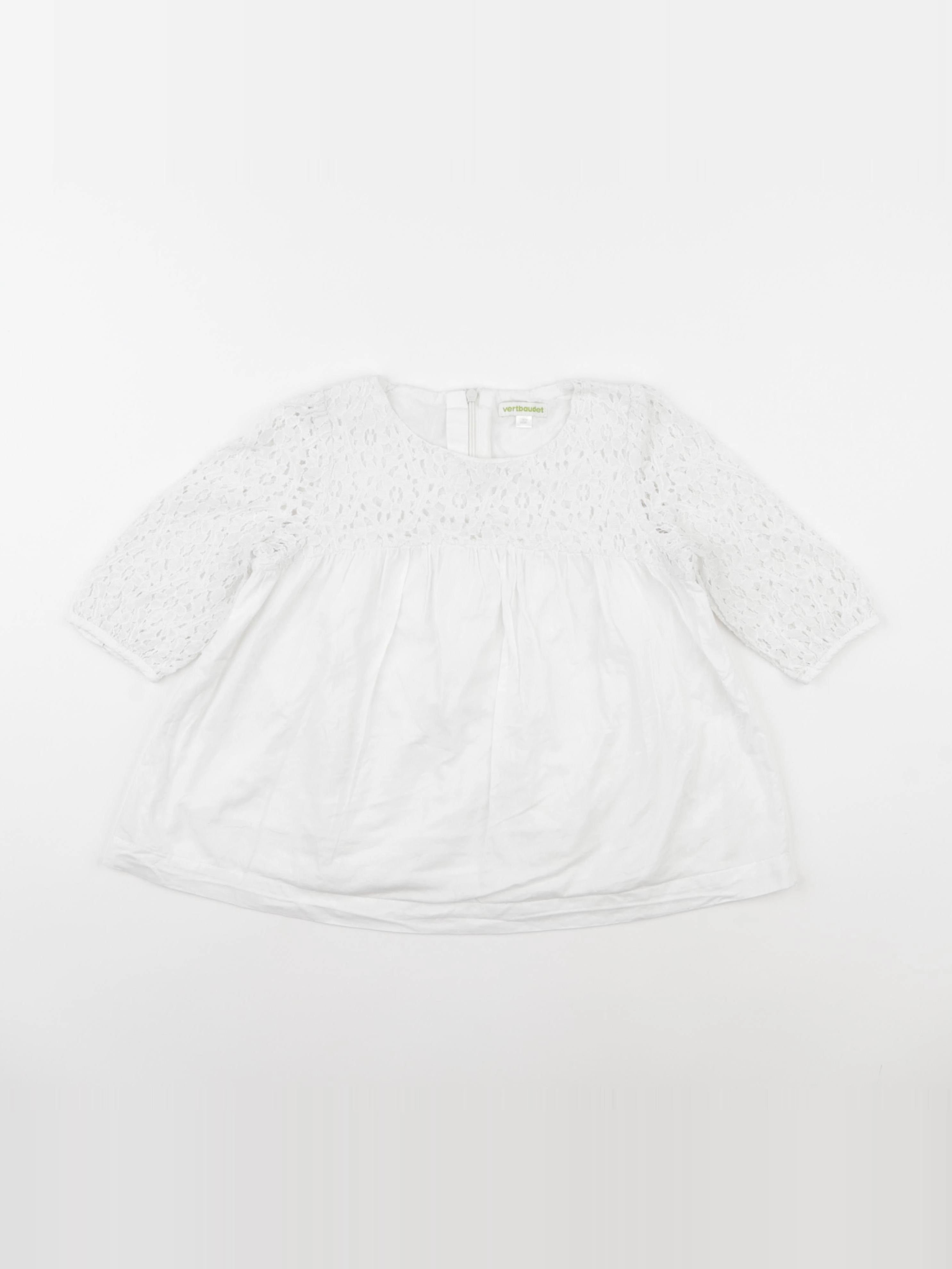 Vertbaudet - blouse blanc - 6 ans