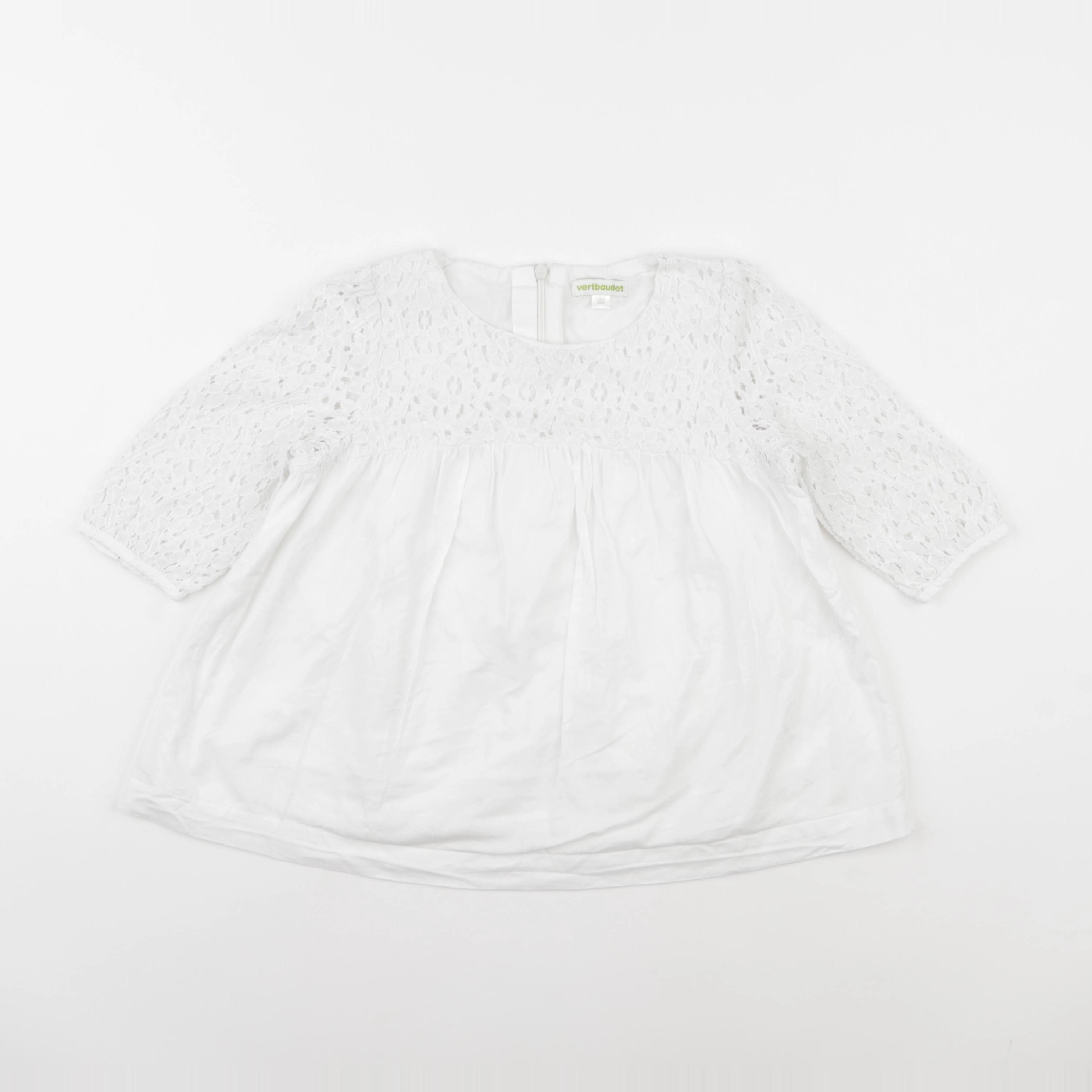 Vertbaudet - blouse blanc - 6 ans
