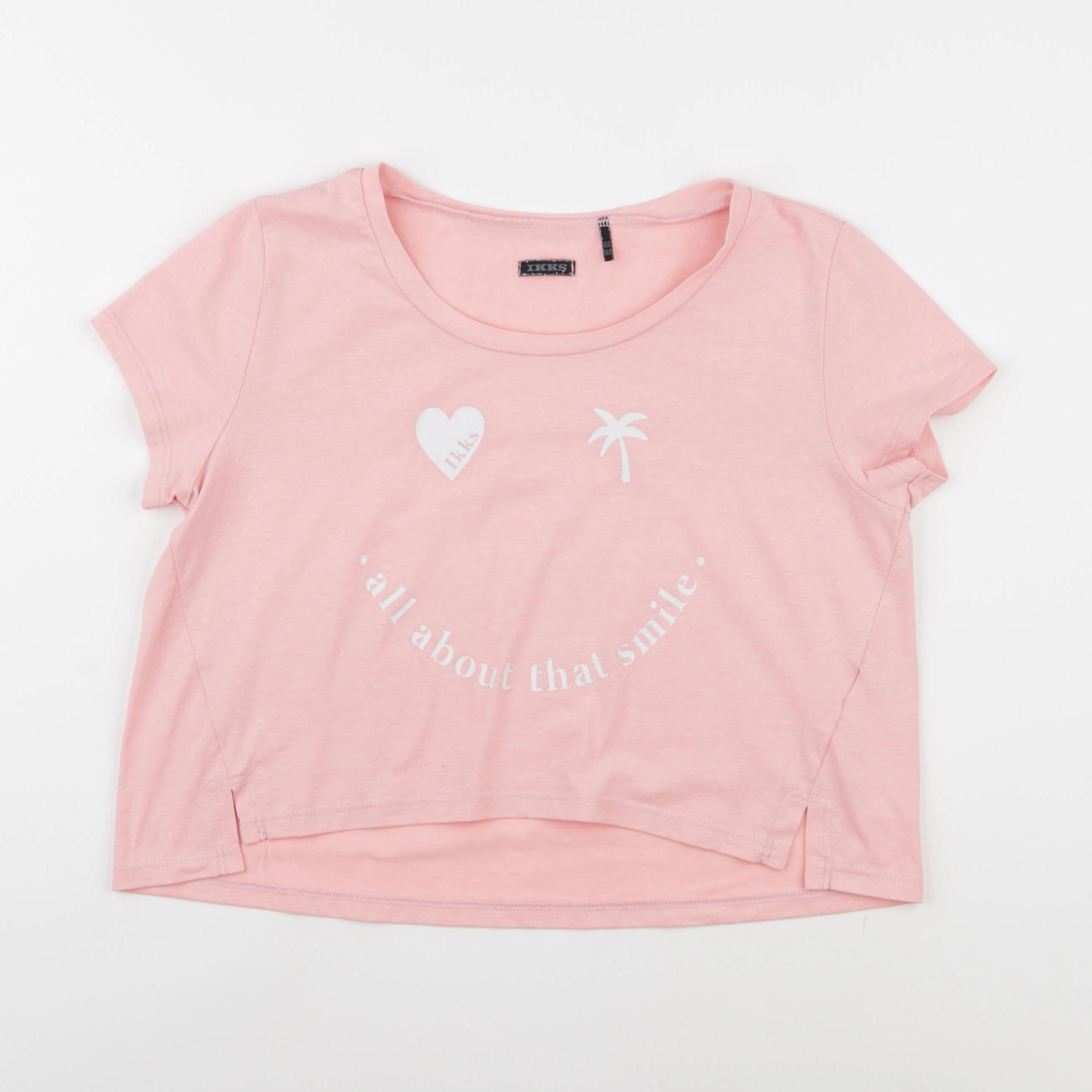 IKKS - tee-shirt rose - 14 ans