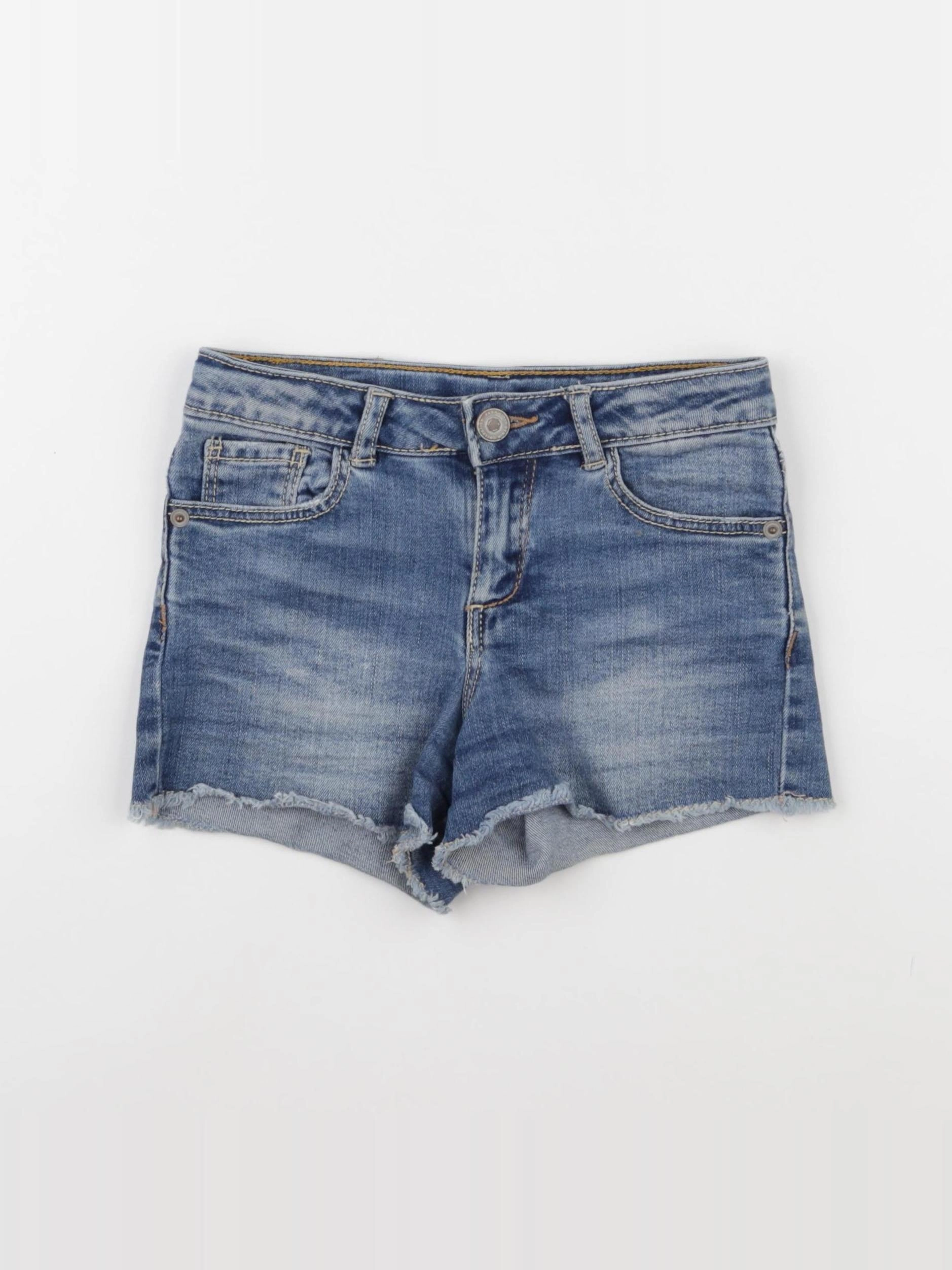 Zara - short bleu - 7 ans
