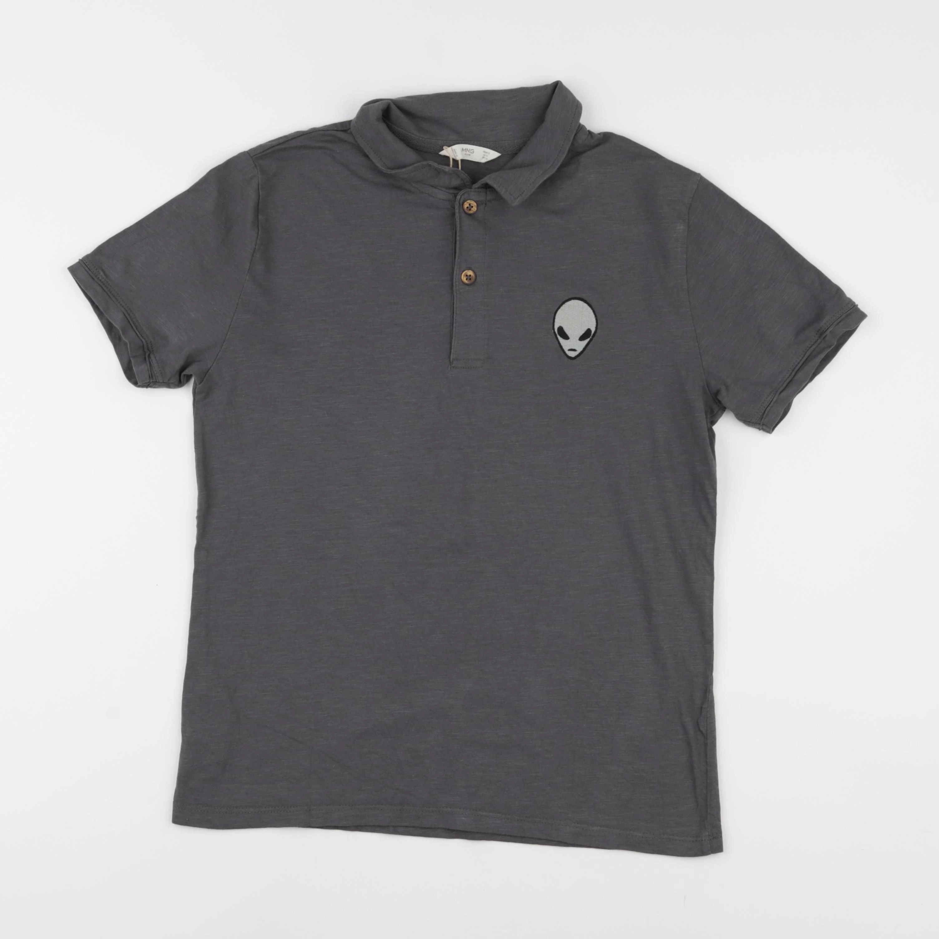 Mango - polo gris - 11/12 ans