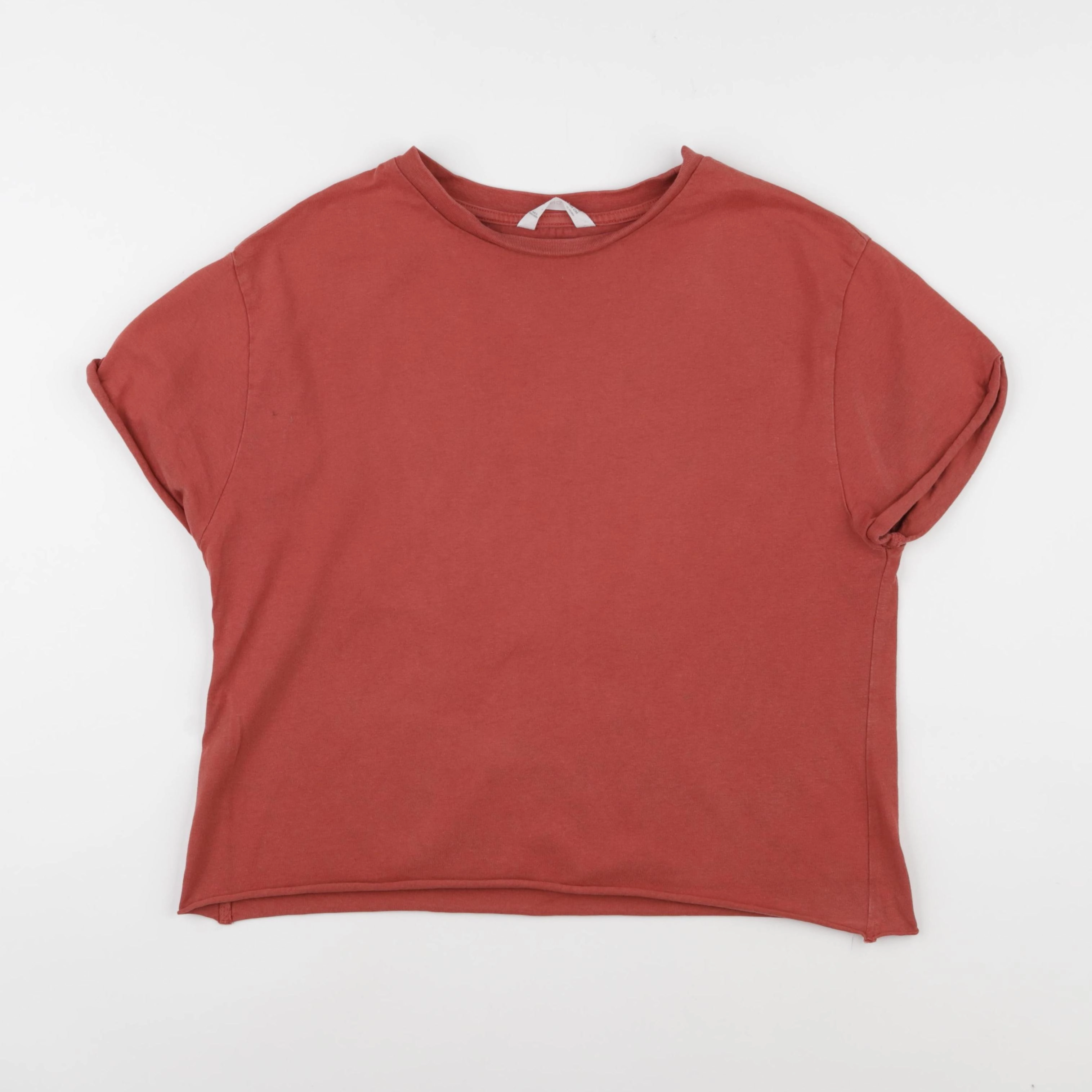 Mango - tee-shirt marron - 13 ans