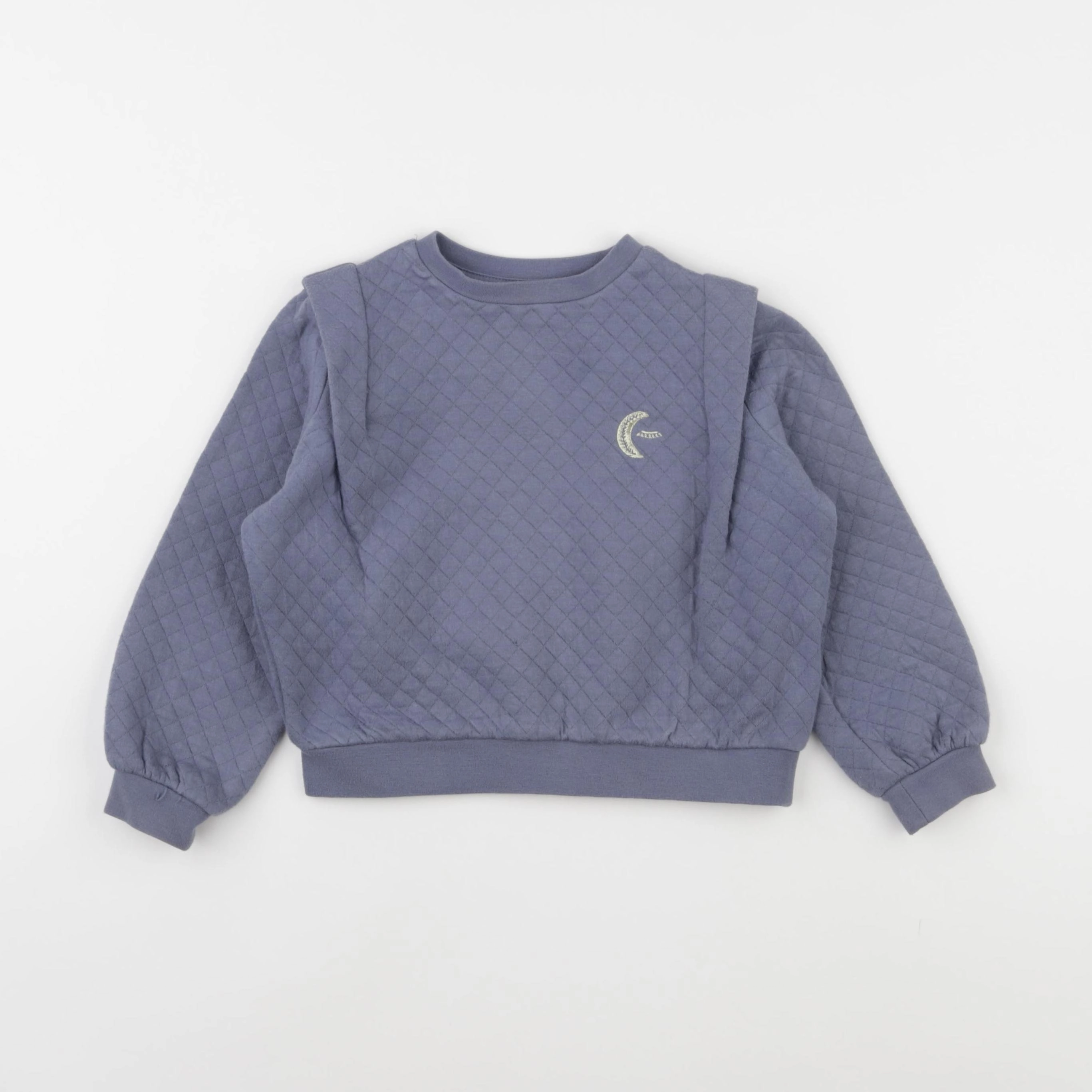 Vertbaudet - sweat bleu - 4 ans