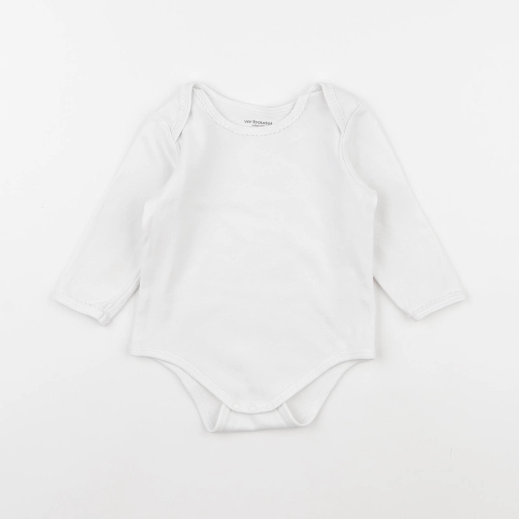 Vertbaudet - body blanc - 18 mois