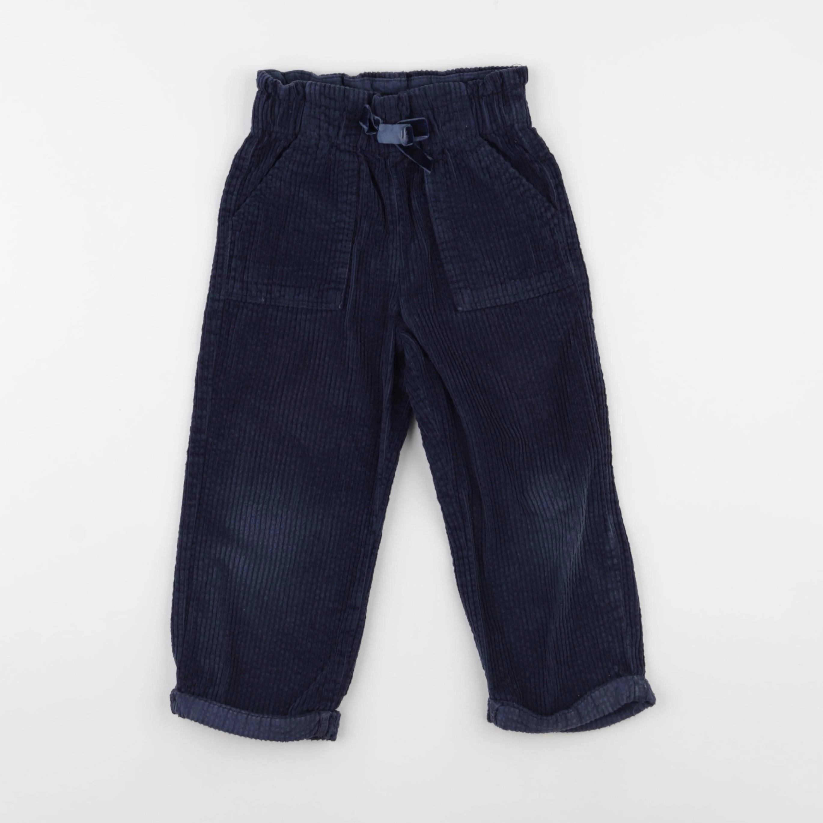 Vertbaudet - pantalon bleu - 4 ans
