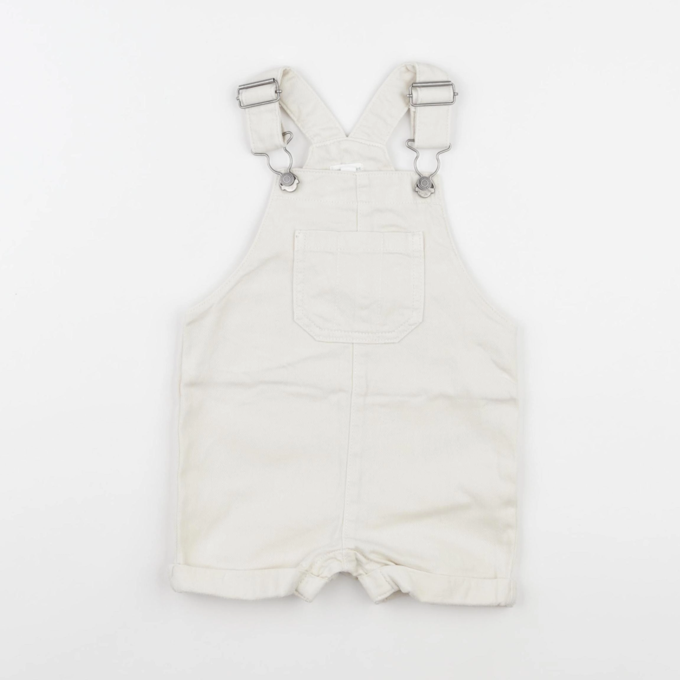 Vertbaudet - salopette beige - 18 mois