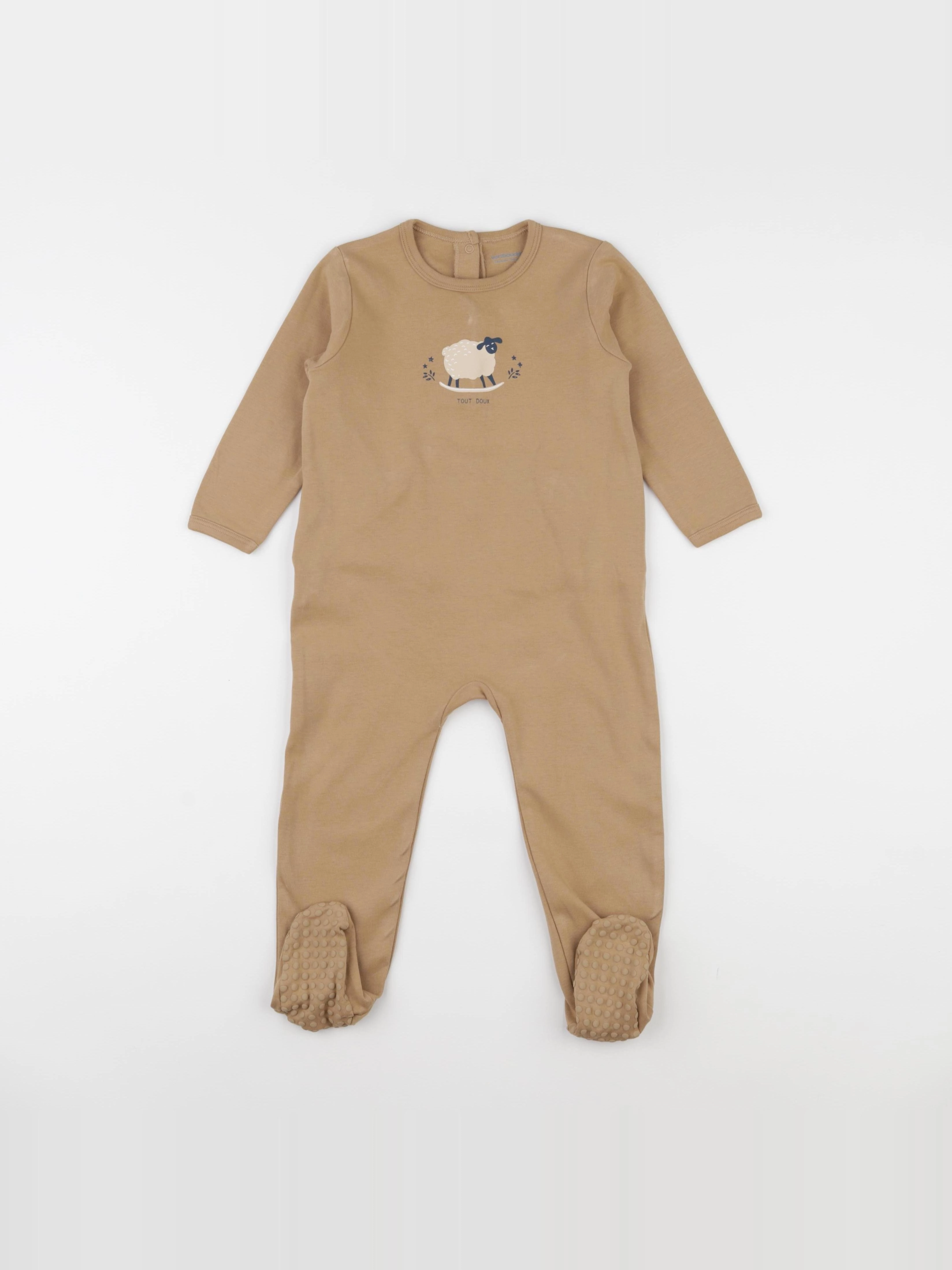 Vertbaudet - pyjama marron - 24 mois