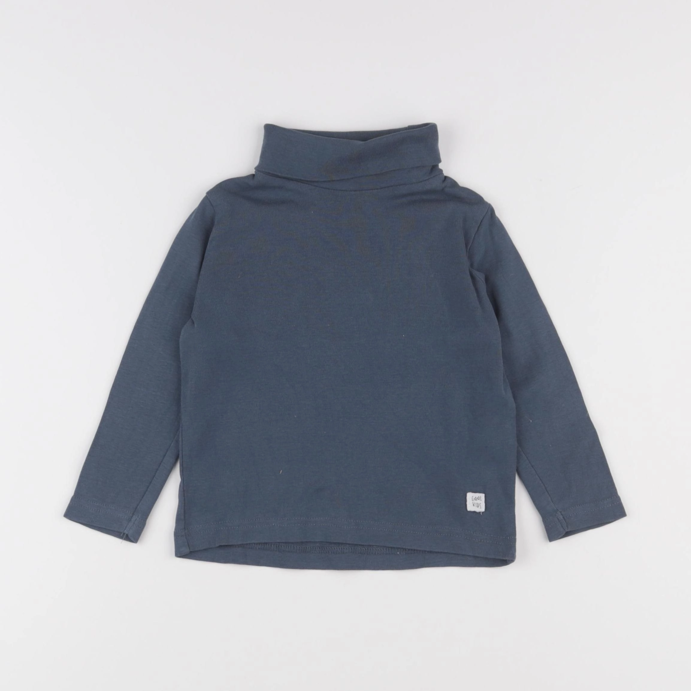 Vertbaudet - sous-pull bleu - 2 ans