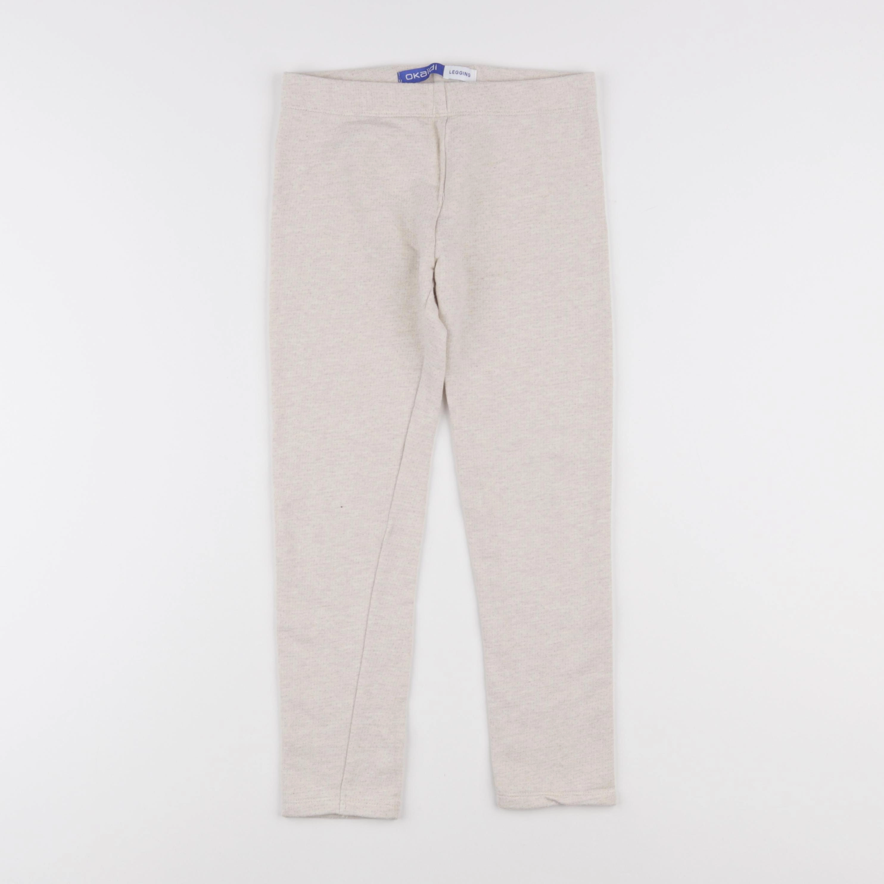 Okaidi - legging beige - 6 ans