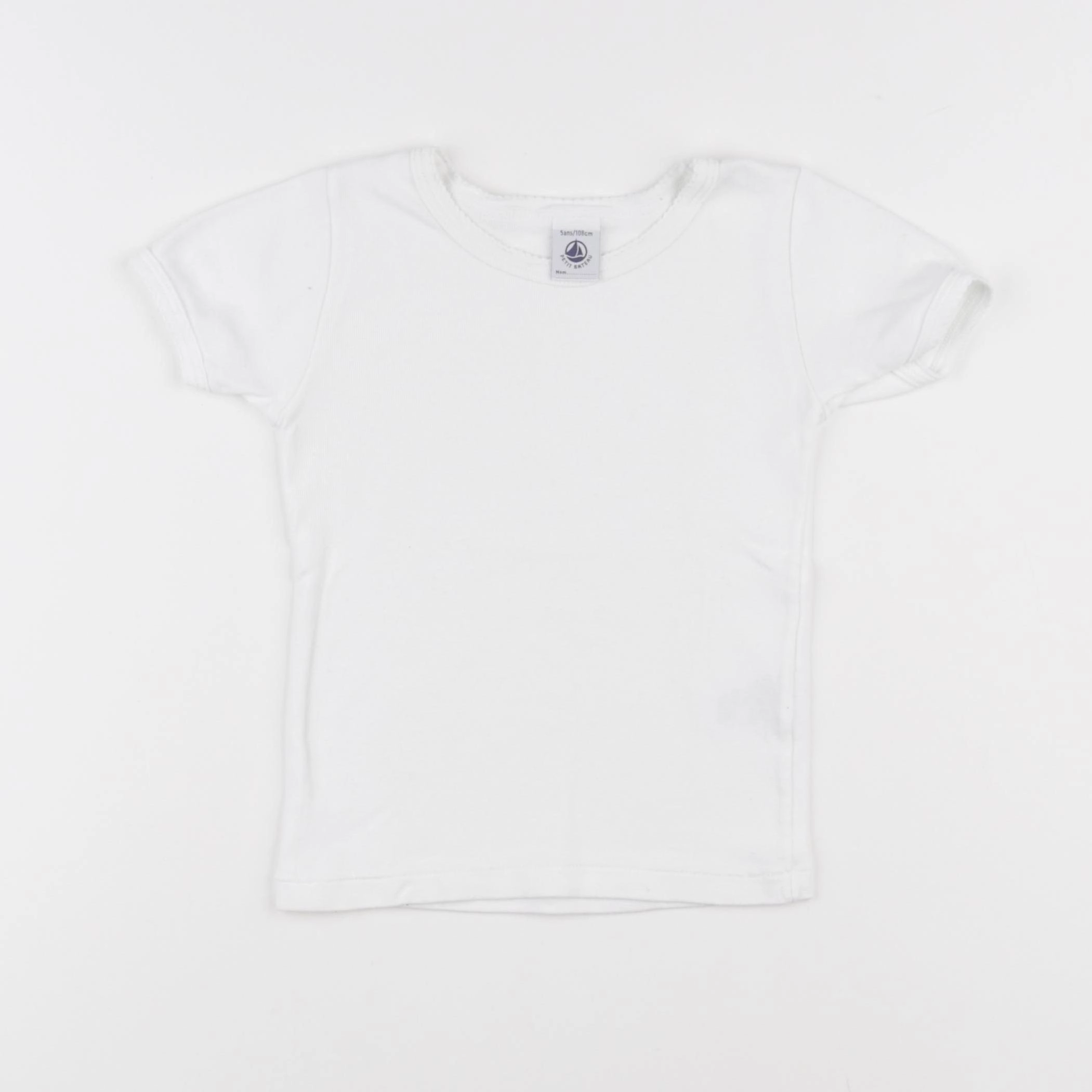 Petit Bateau - maillot de corps blanc - 5 ans