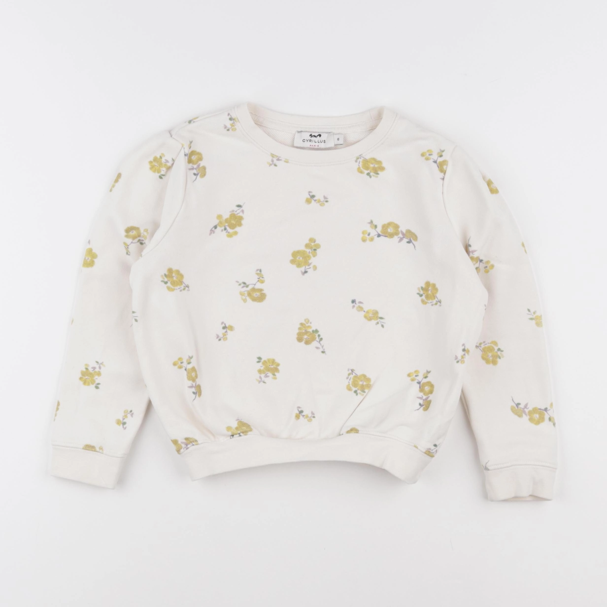 Cyrillus - sweat beige - 6 ans