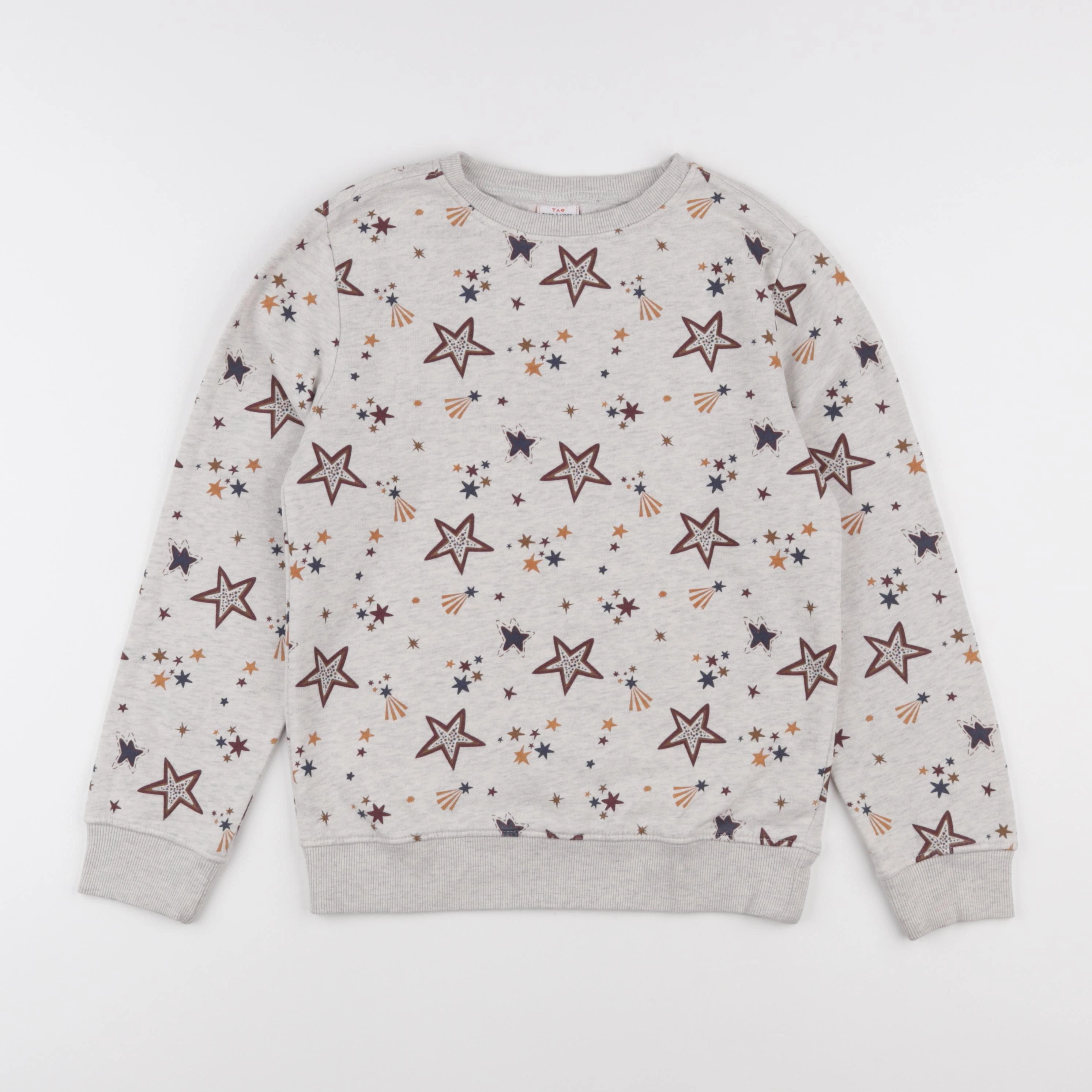 Tape à l'oeil - sweat gris - 10 ans