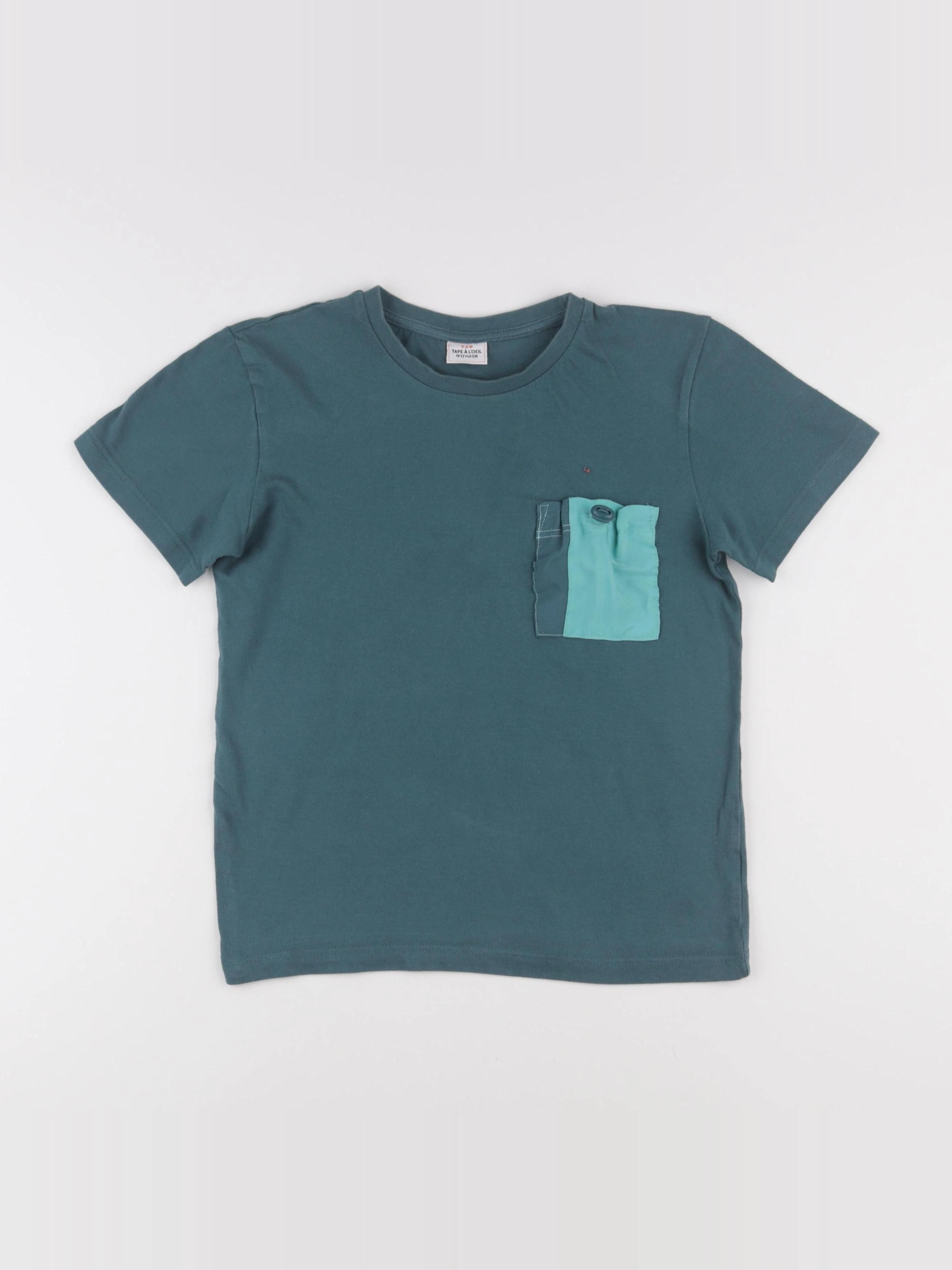 Tape à l'oeil - tee-shirt vert - 10 ans
