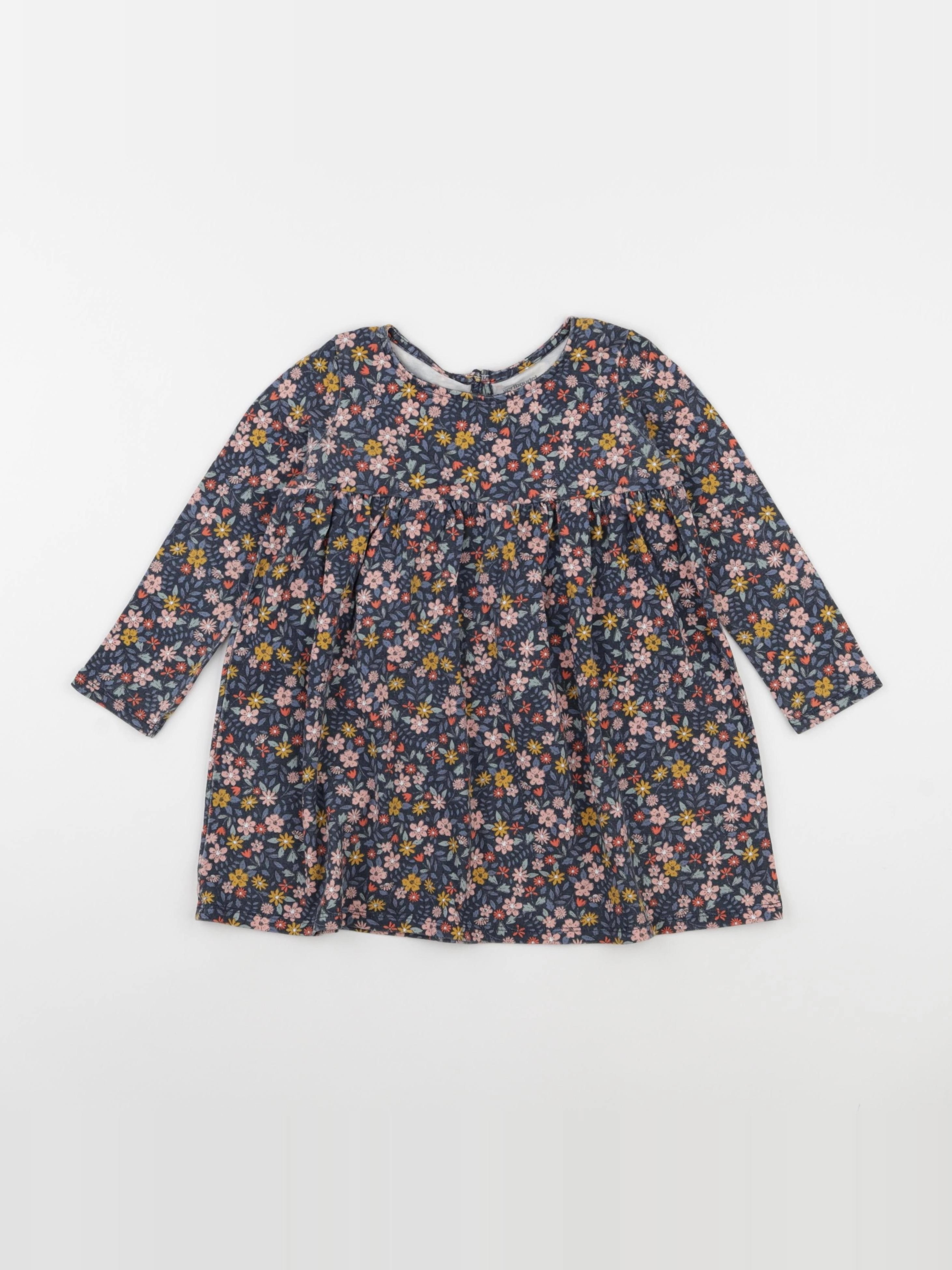Vertbaudet - robe multicolore - 3 ans