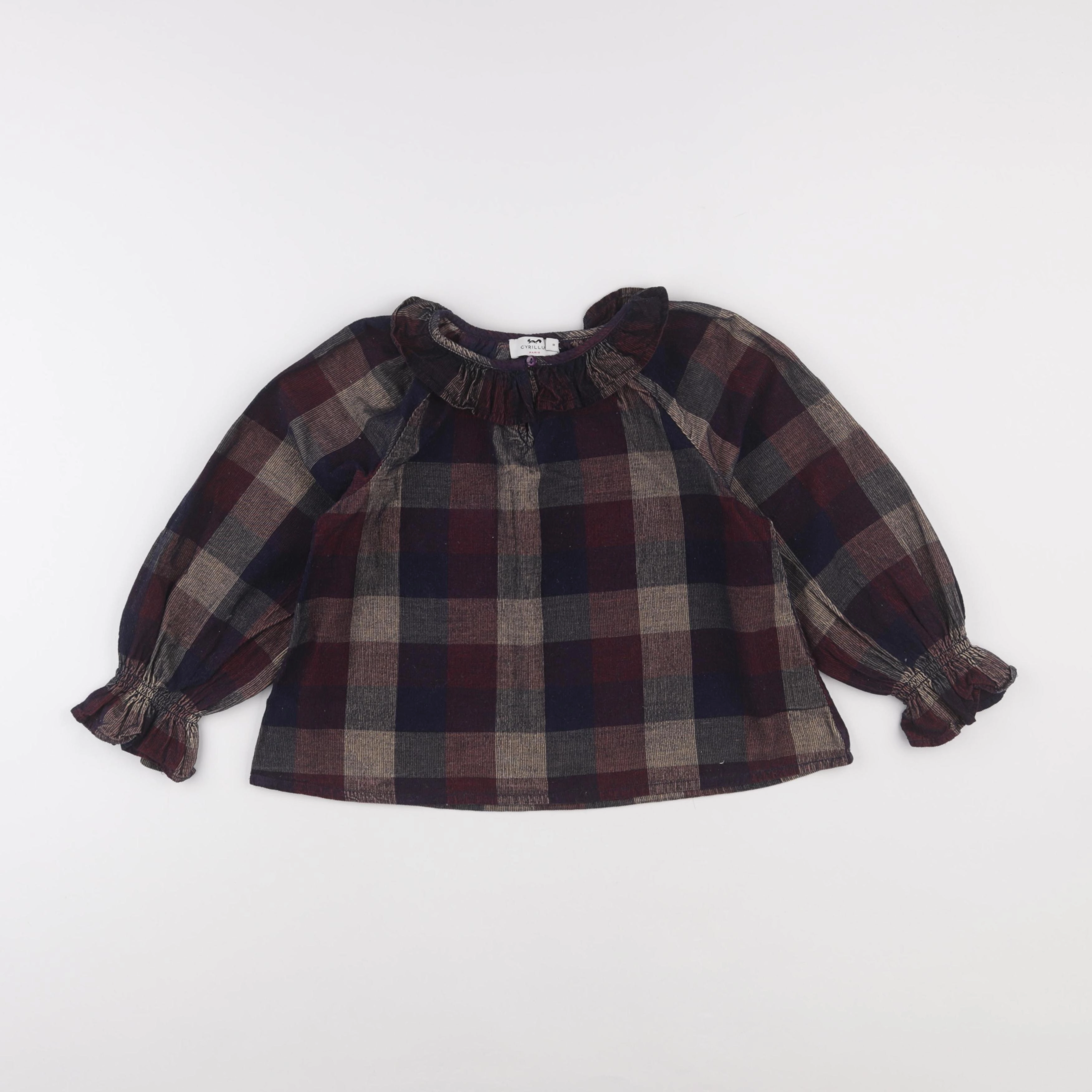 Cyrillus - blouse multicolore - 8 ans