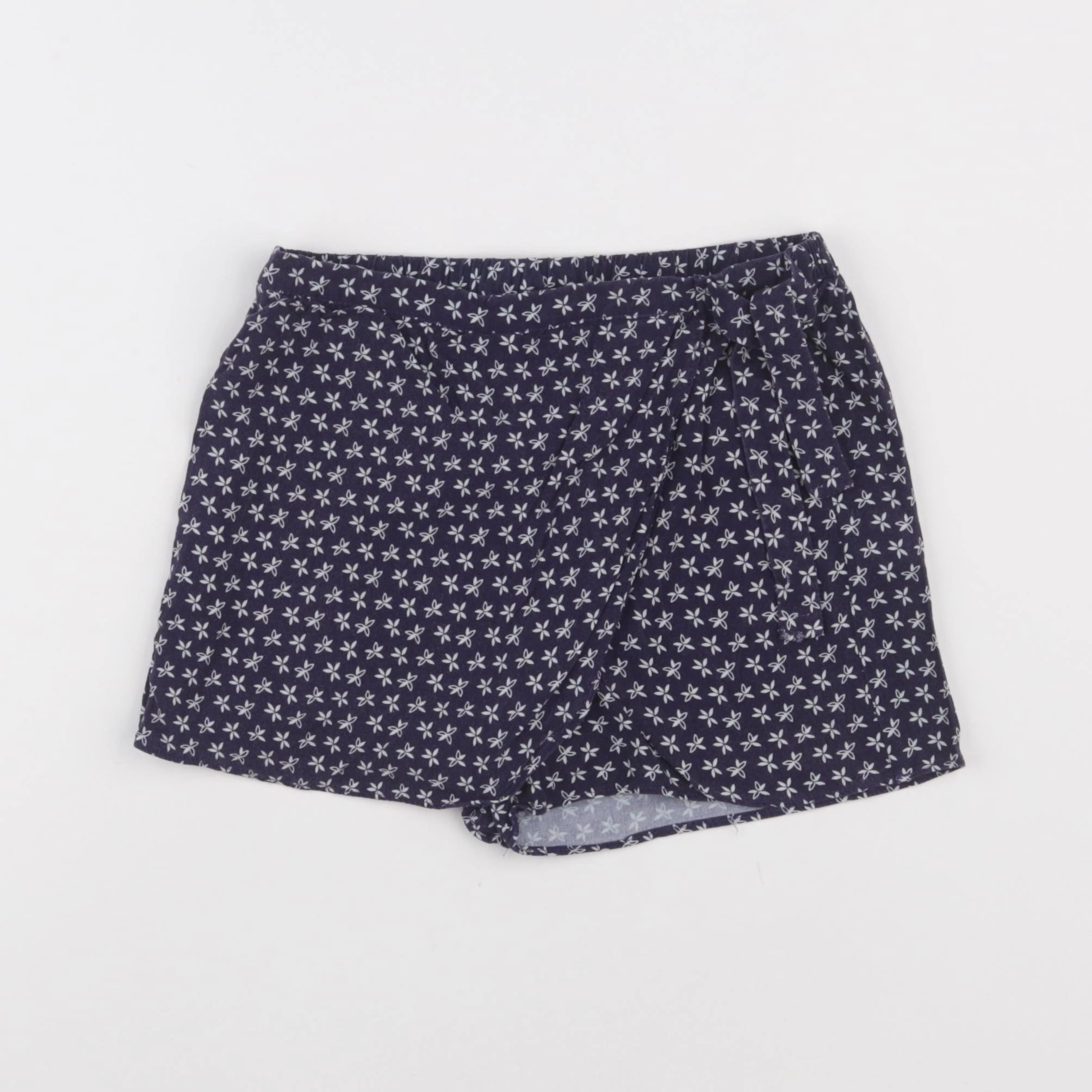 Cyrillus - jupe short violet - 8 ans