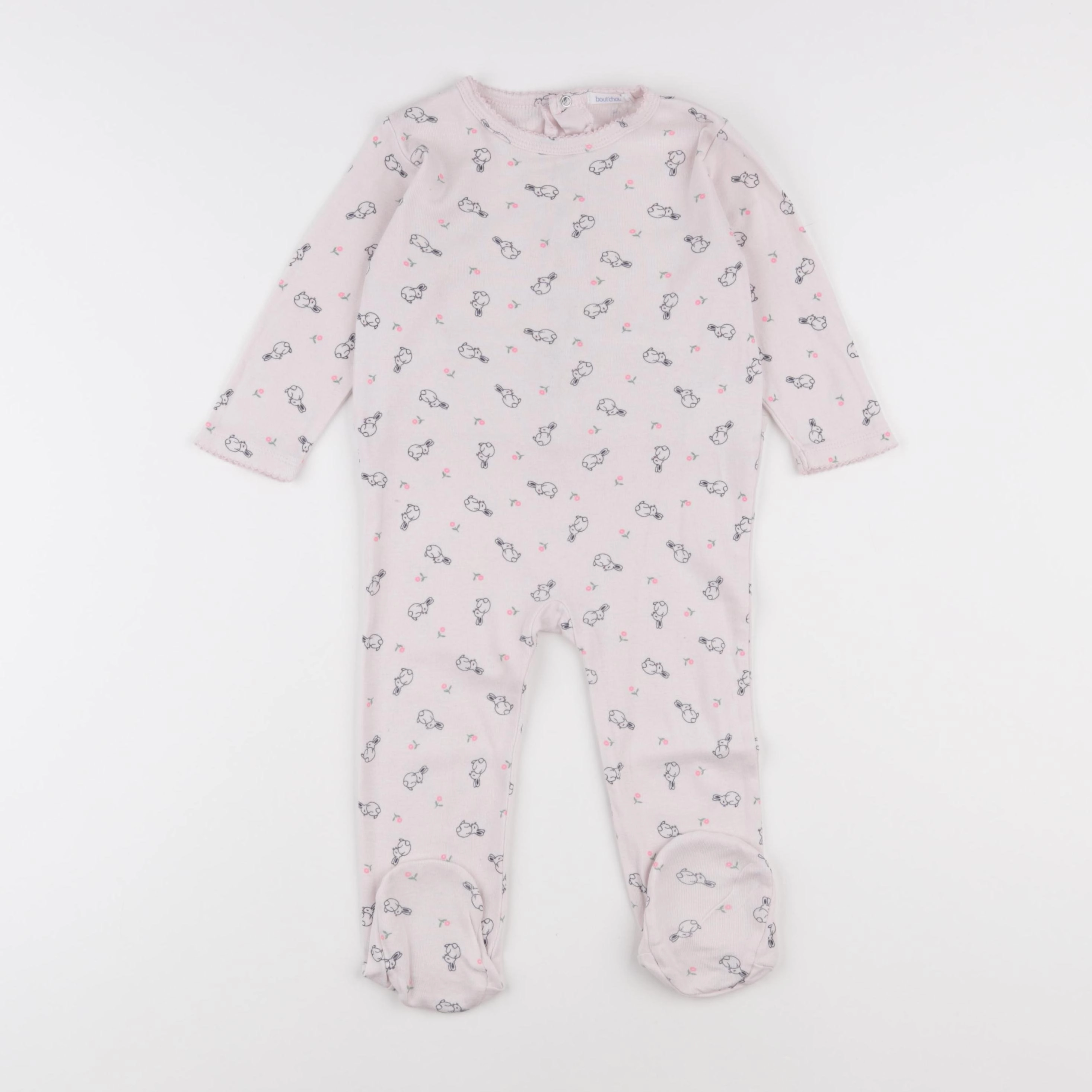 Boutchou - pyjama coton rose - 18 mois