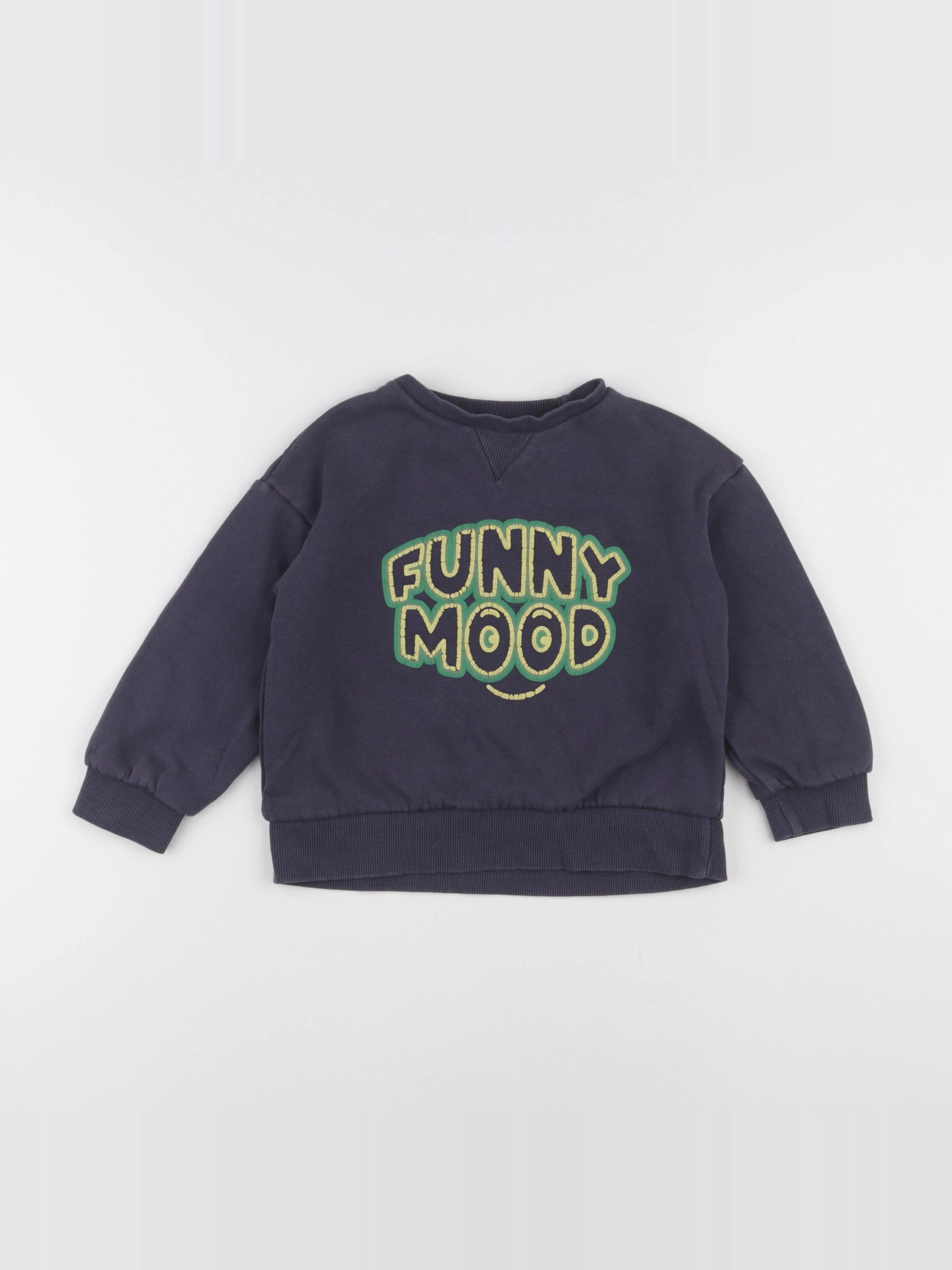 Vertbaudet - sweat bleu - 5 ans