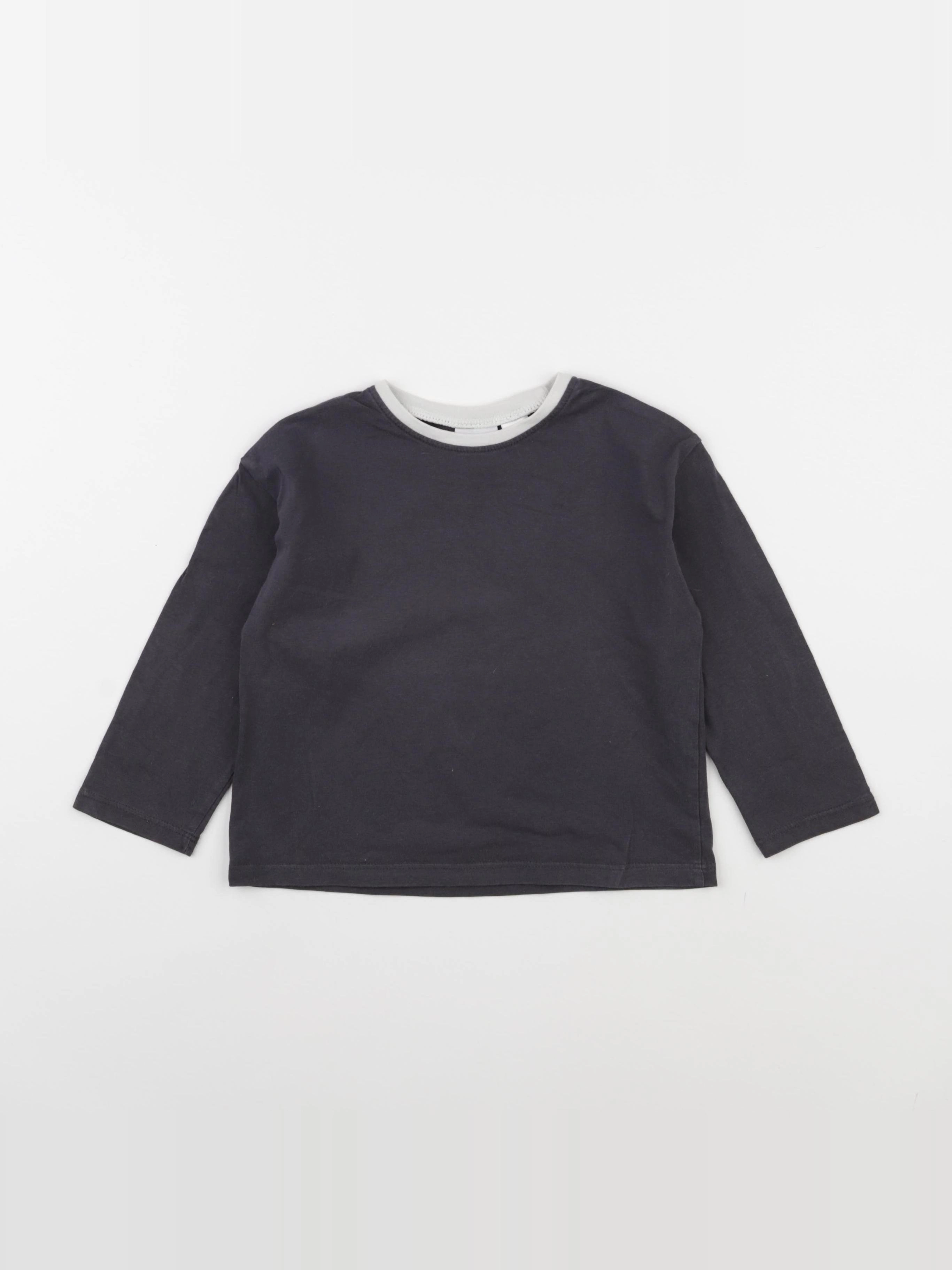 Zara - tee-shirt gris - 2/3 ans