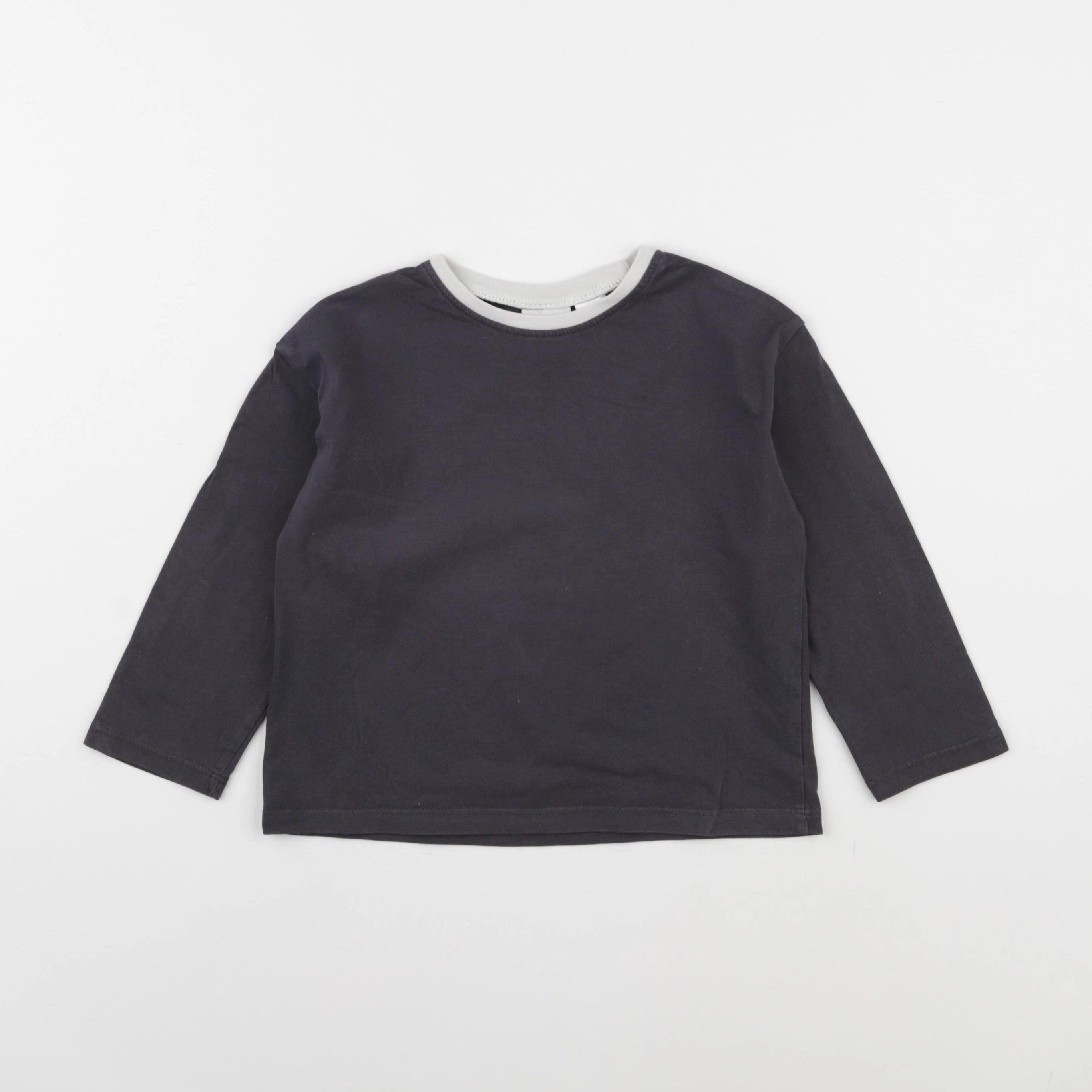 Zara - tee-shirt gris - 2/3 ans