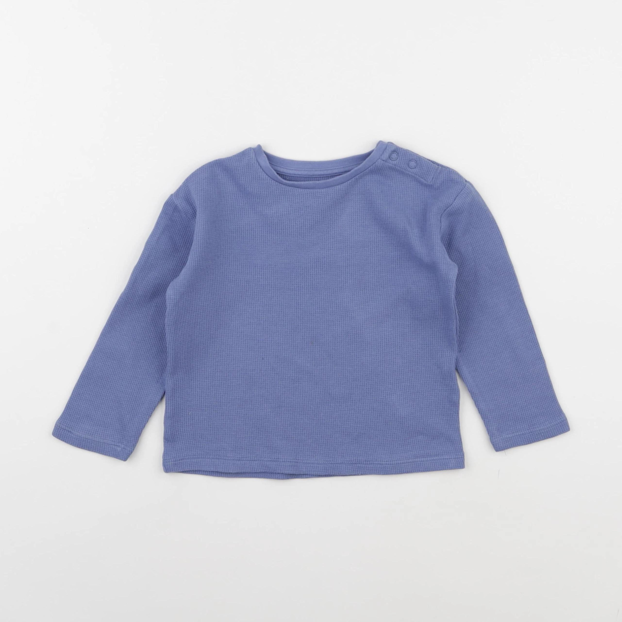 Marks & Spencer  - tee-shirt bleu - 2/3 ans
