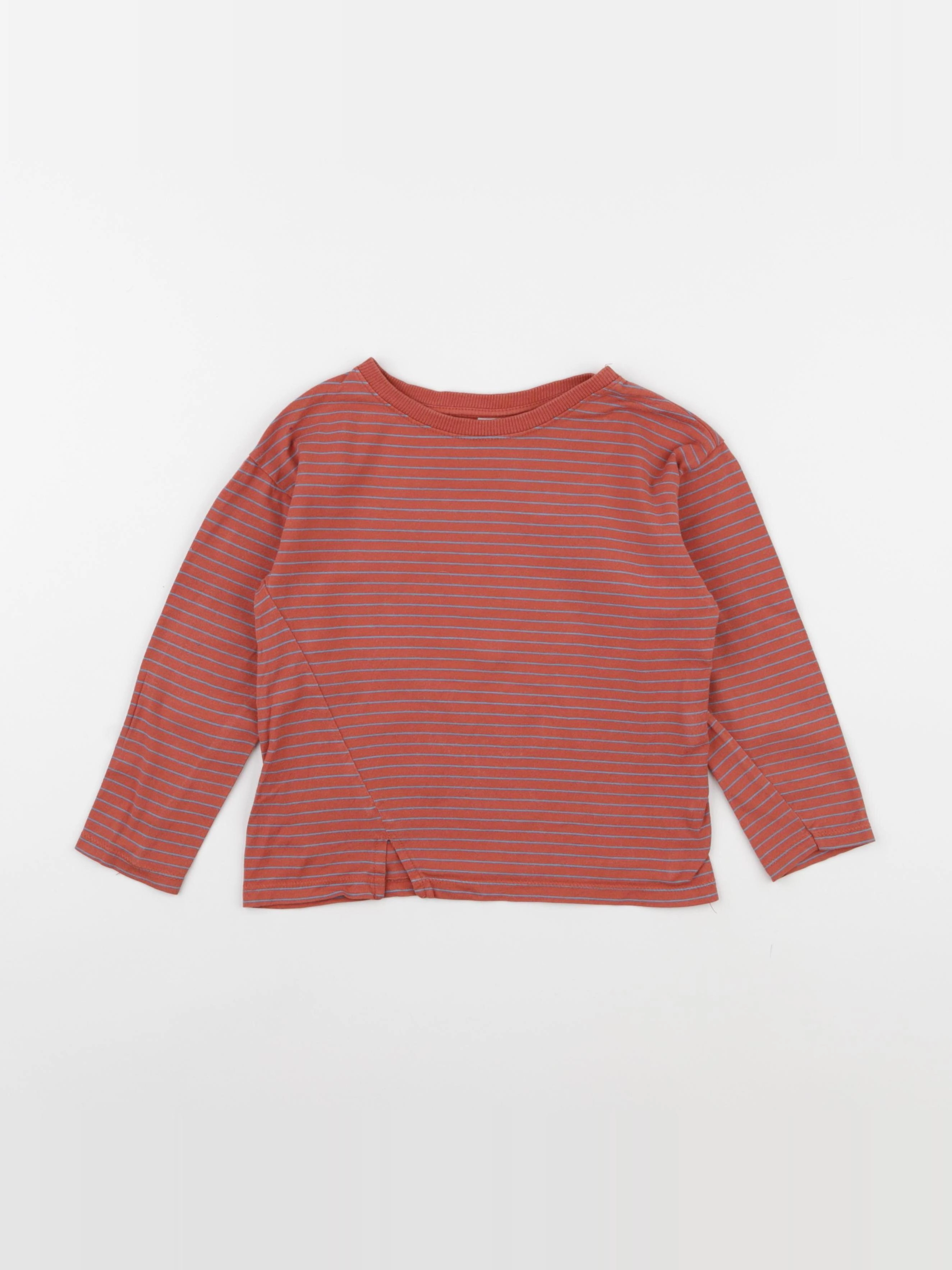 Zara - tee-shirt rouge - 2/3 ans