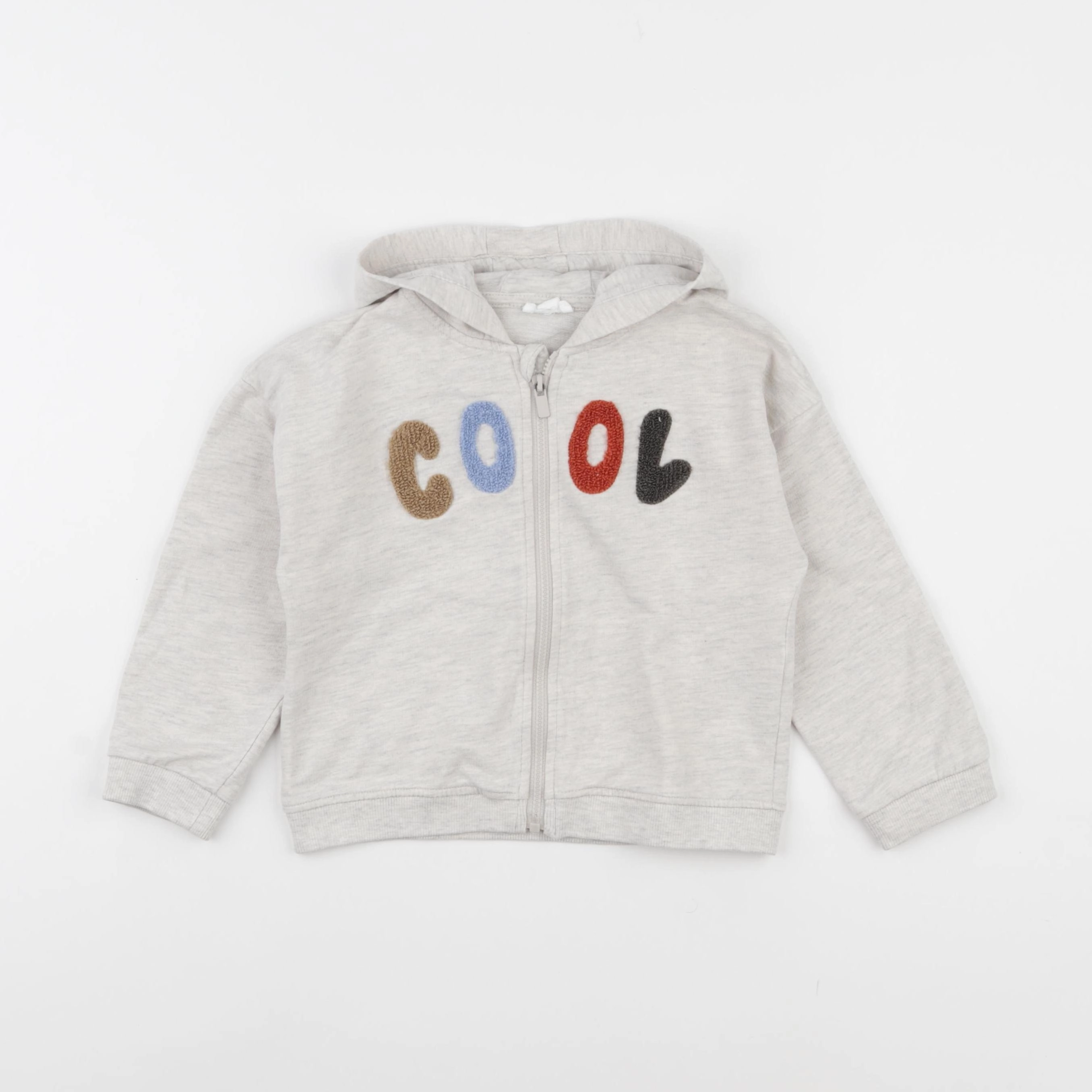 Vertbaudet - sweat gris - 36 mois