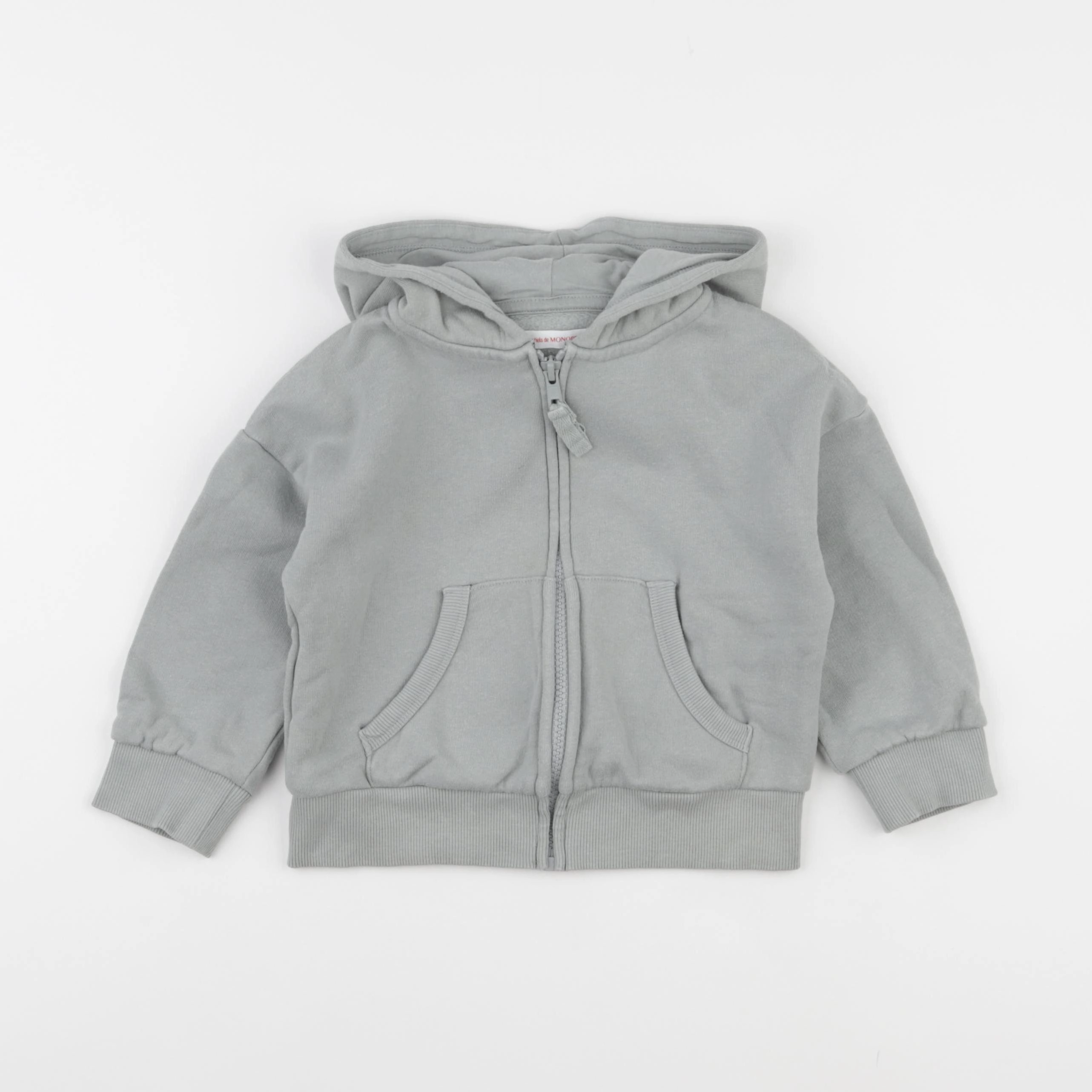 Monoprix - sweat vert - 3 ans